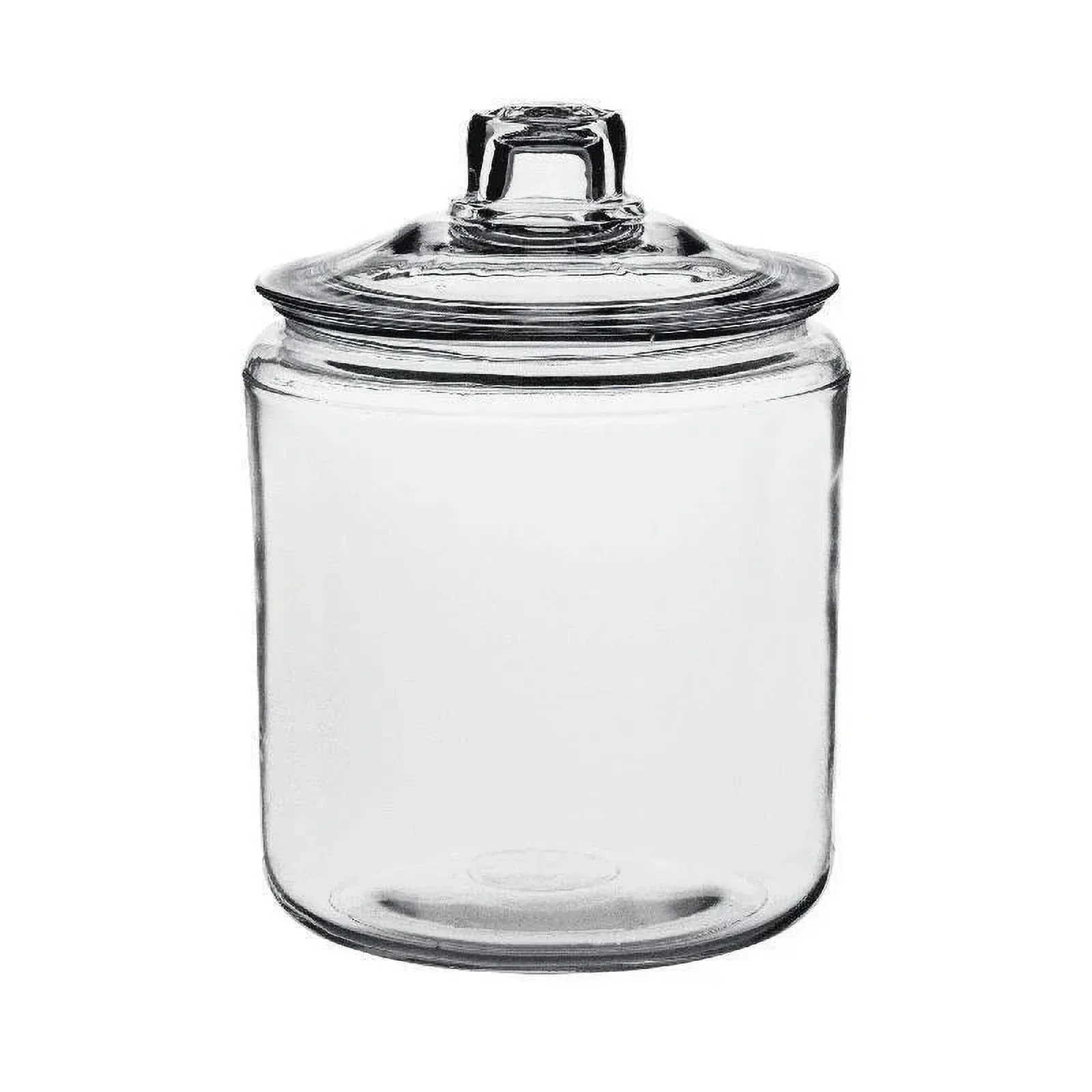 1 Gallon Heritage Hill Glass Jar Wide Mouth Food Storage Canister With Lid - Image 2