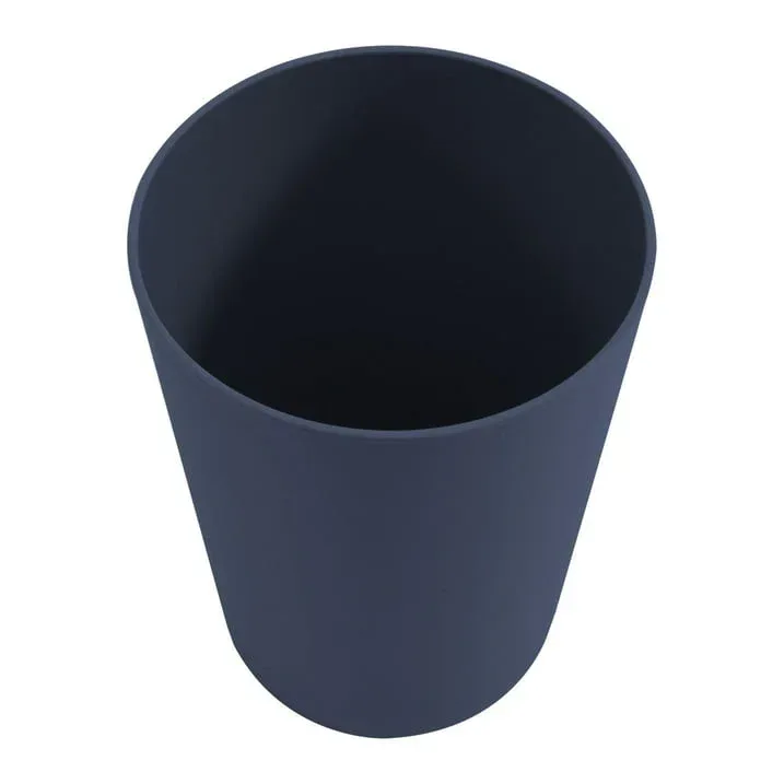 (10 pack) Mainstays - Dark Blue Round Plastic Tumbler, 18-Ounce - Image 2