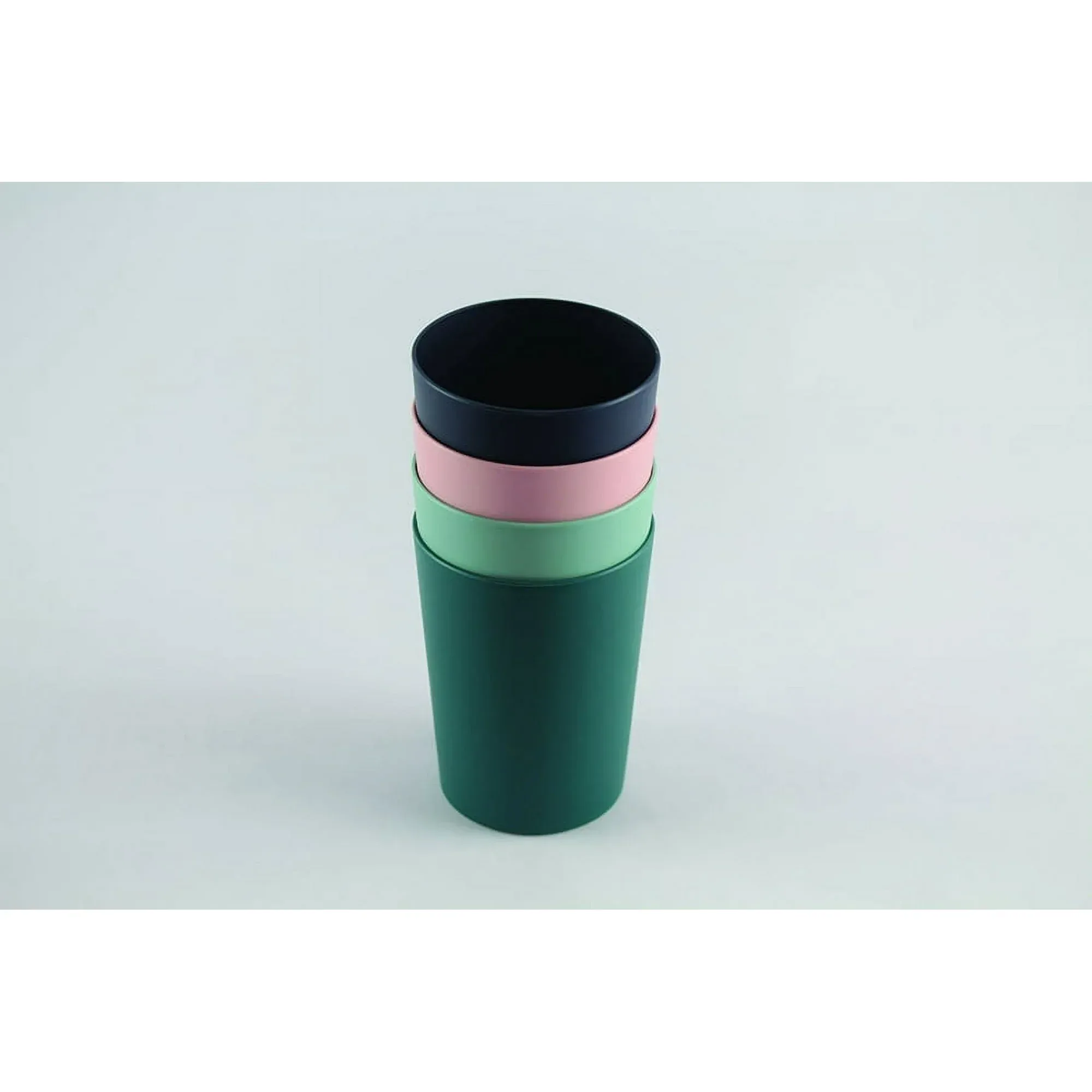 (10 pack) Mainstays - Dark Blue Round Plastic Tumbler, 18-Ounce - Image 6