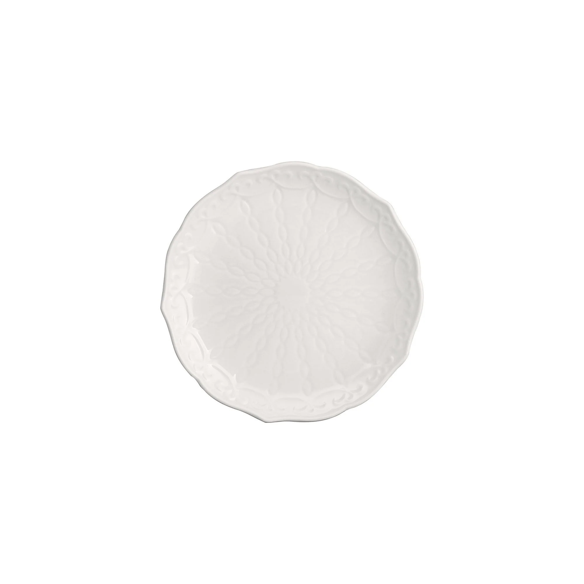 10 Strawberry Street Ever Porcelain 6" Bread & Butter Plate, Set of 6, White - Image 5