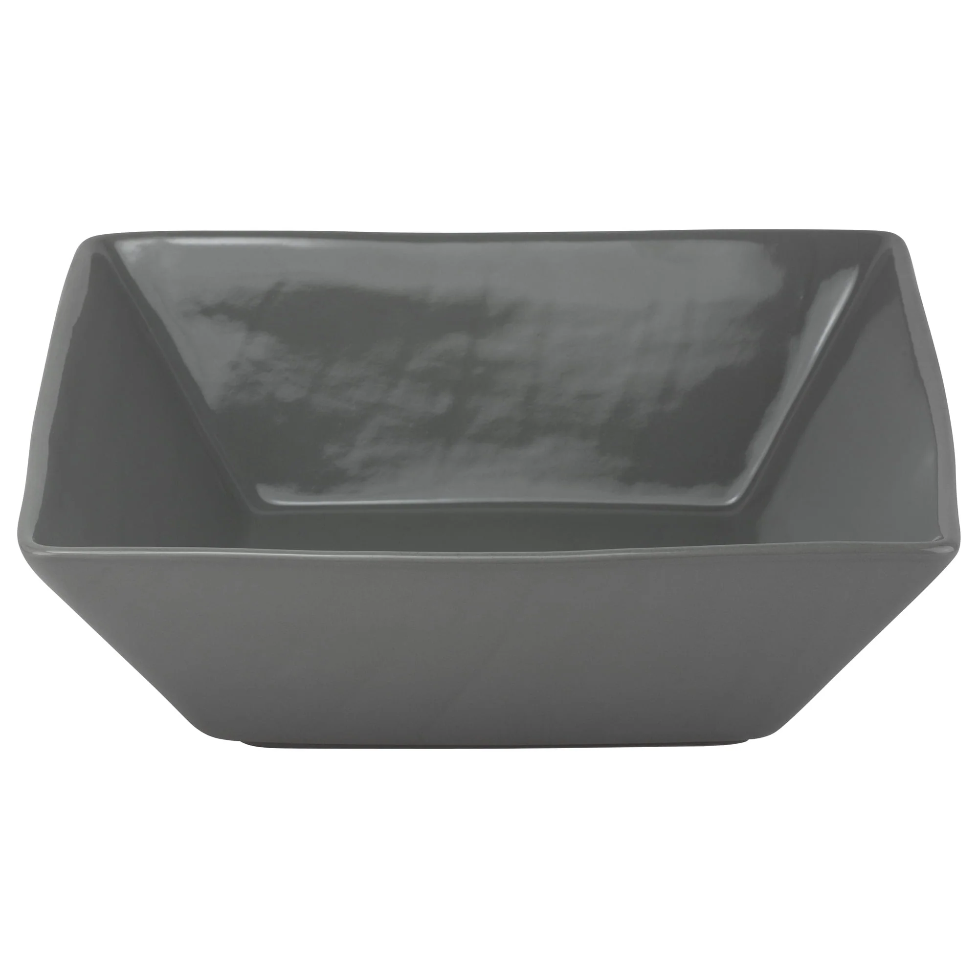 10 Strawberry Street Nova Square 10" Serving Bowls, Gray, Set of 2 - Image 2