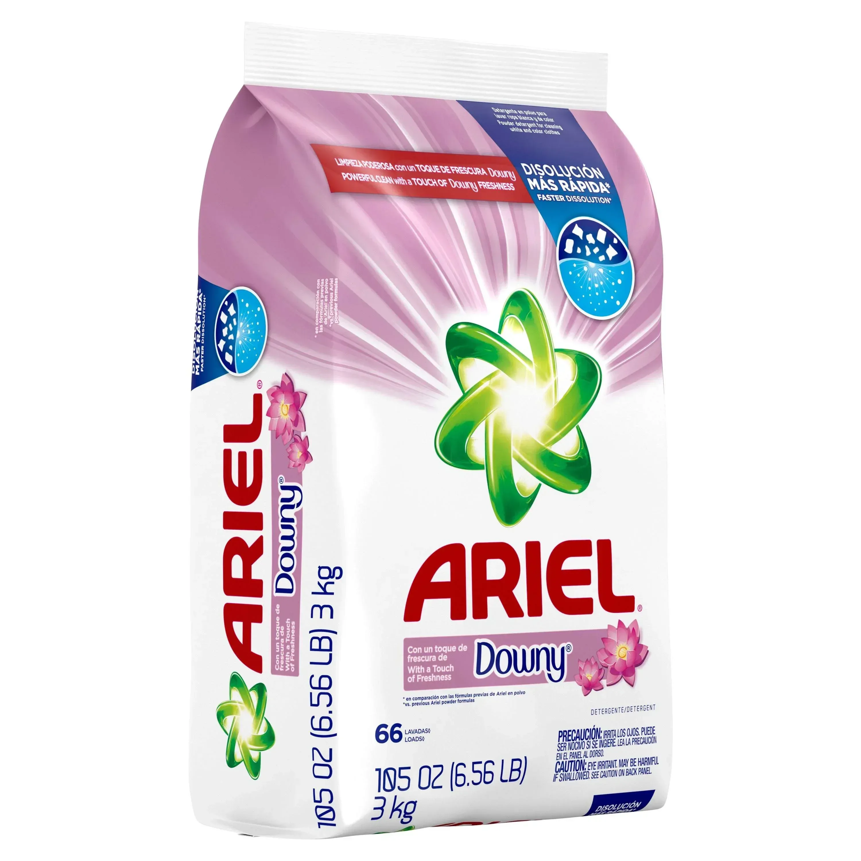 (2 pack) Ariel with a Touch of Downy Freshness Powder Laundry Detergent, 105 oz, 66 Loads - Image 7