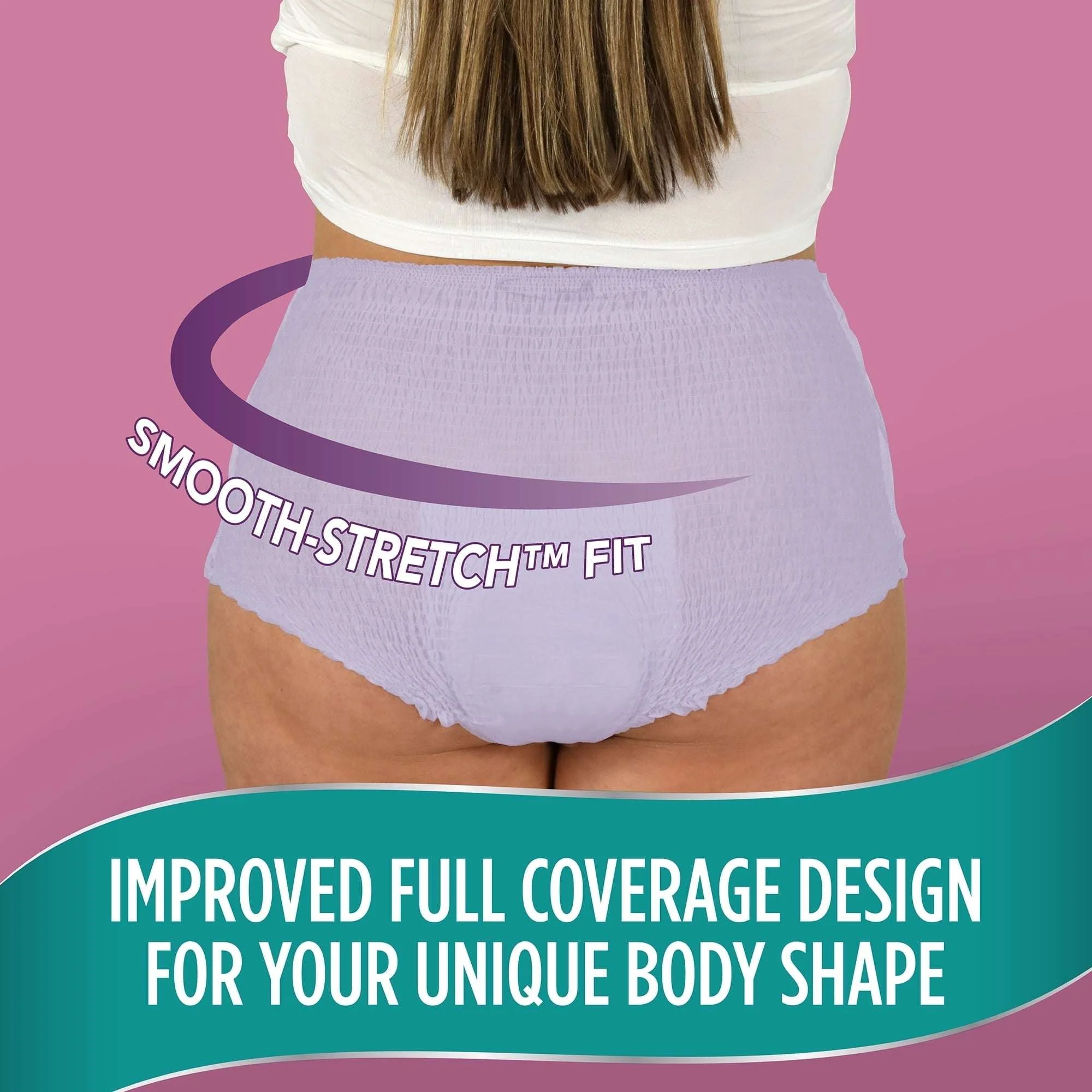 (2 pack) Assurance Women's Incontinence and Postpartum Underwear, L, Maximum Absorbency, 36 Count - Image 6