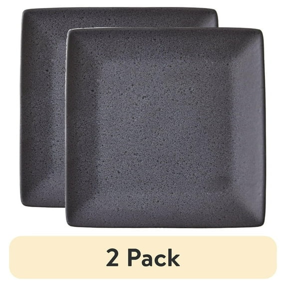 (2 pack) Better Homes & Gardens Anderson Cream Square-Shaped Dinner plate - Image 4