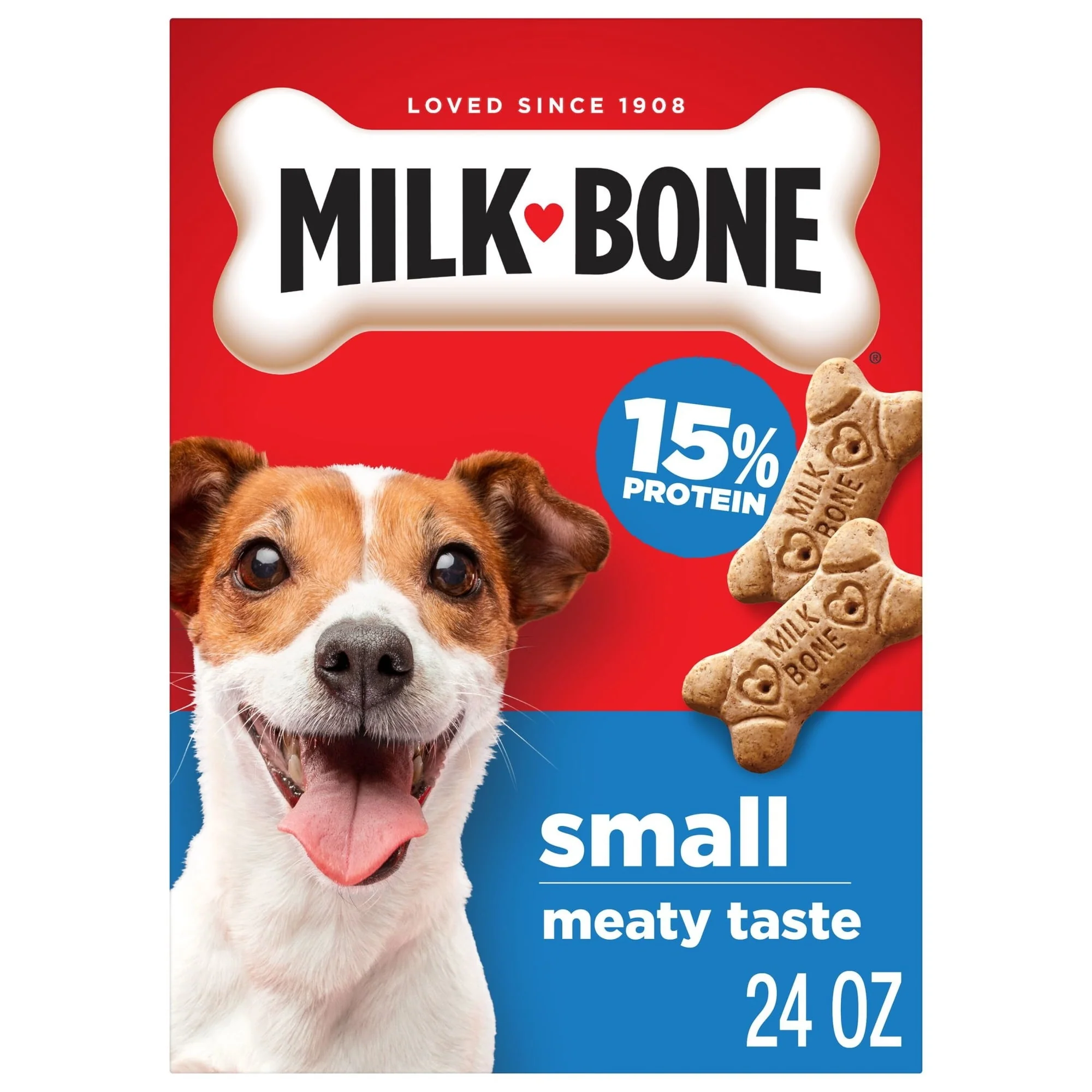 (2 pack) Milk Bone Original Biscuits, Small Dog Treats, 24 oz Box - Image 2
