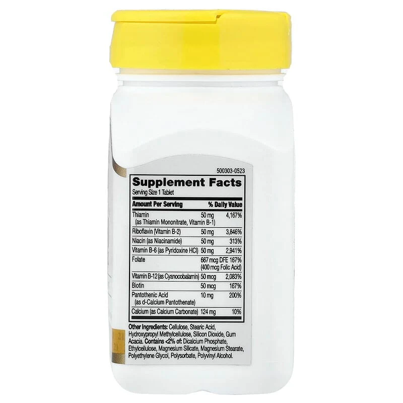 21st Century, B-50 Complex, Prolonged Release, 60 Tablets - Image 2