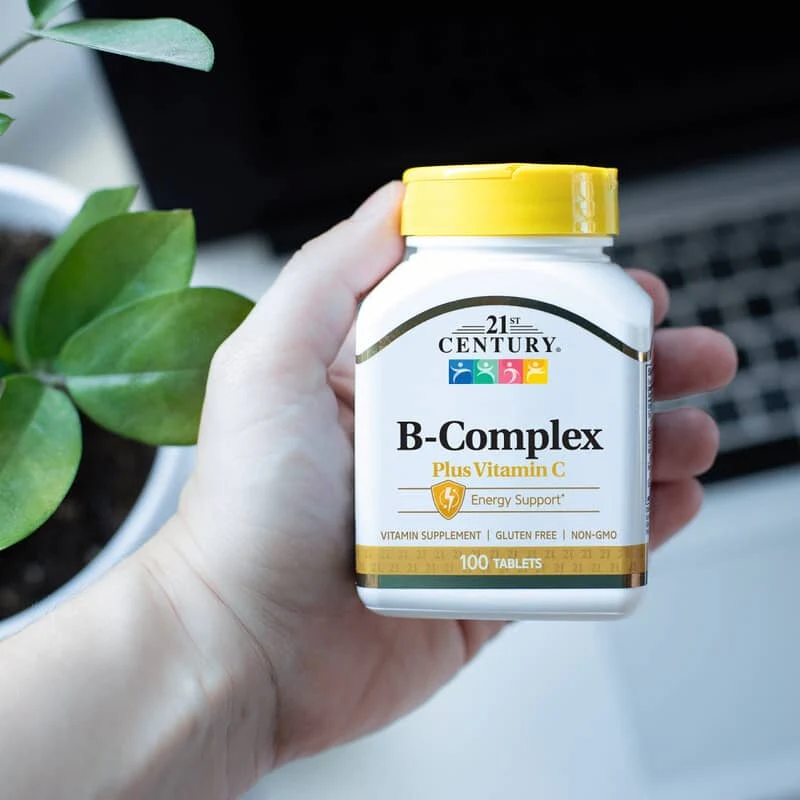 21st Century, B-Complex plus Vitamin C, 100 Tablets - Image 3