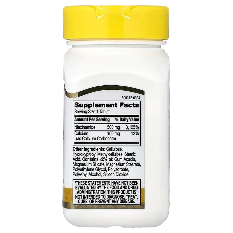 21st Century, Niacinamide, Prolonged Release , 110 Tablets - Image 2