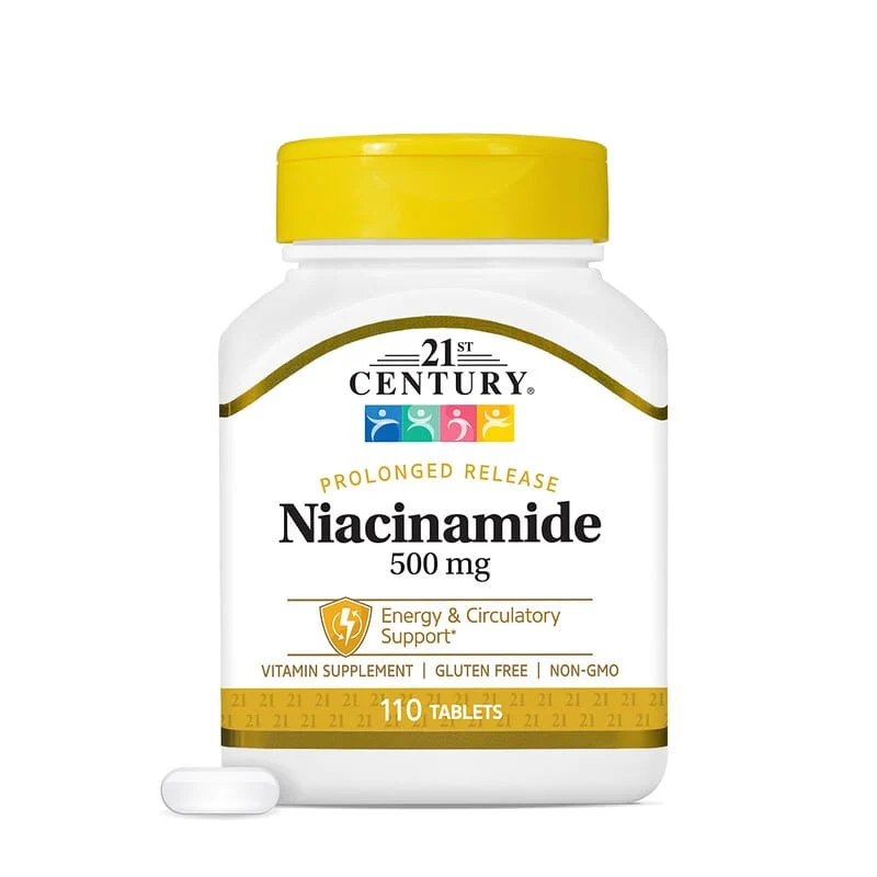 21st Century, Niacinamide, Prolonged Release , 110 Tablets - Image 3