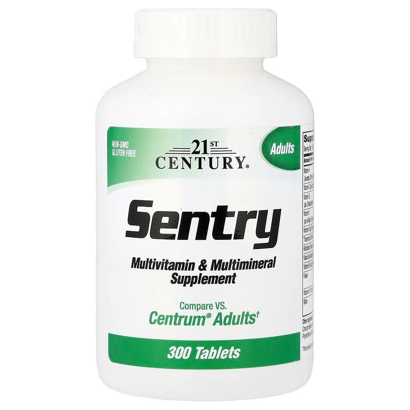 21st Century, Sentry, Adults Multivitamin & Multimineral Supplement, Tablets - Image 10