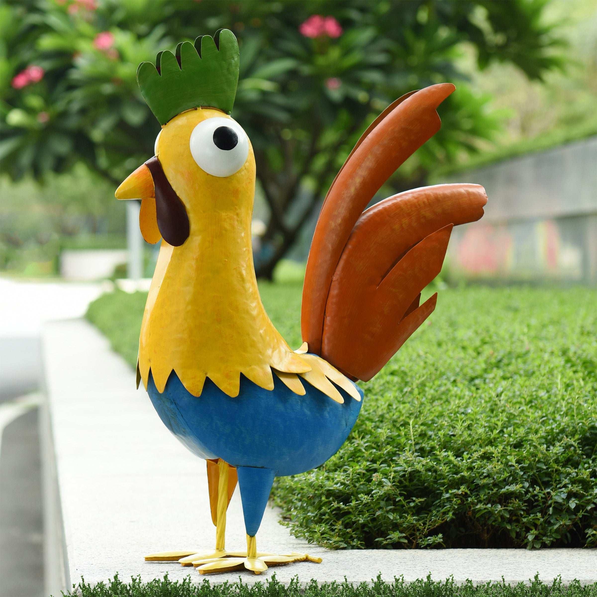 22" Metal Chicken - Image 3