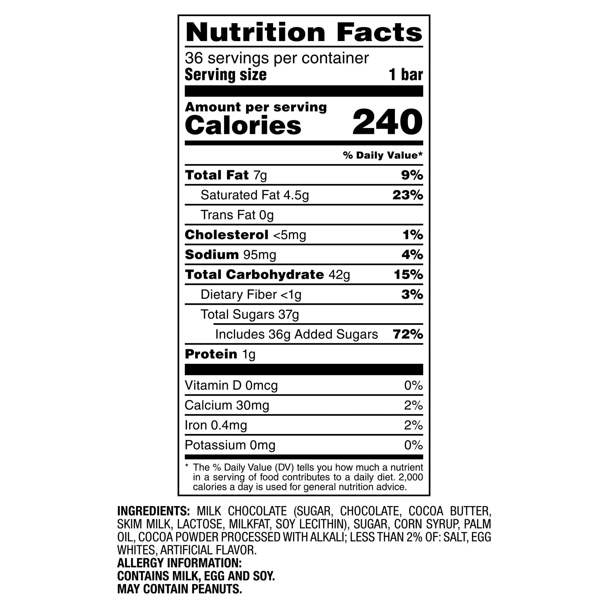 3 Musketeers Chocolate Candy Bar, Full Size, 1.92 oz, 36-count - Image 4
