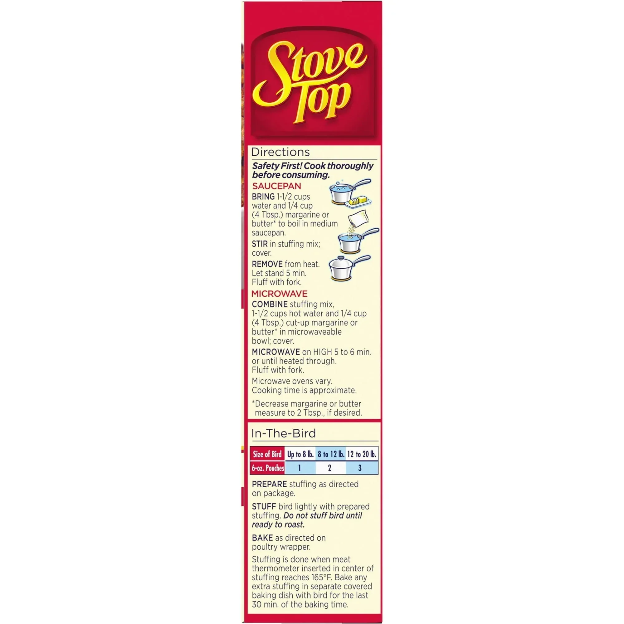 Stove Top Stuffing Mix for Chicken, 6 oz Box - Image 14