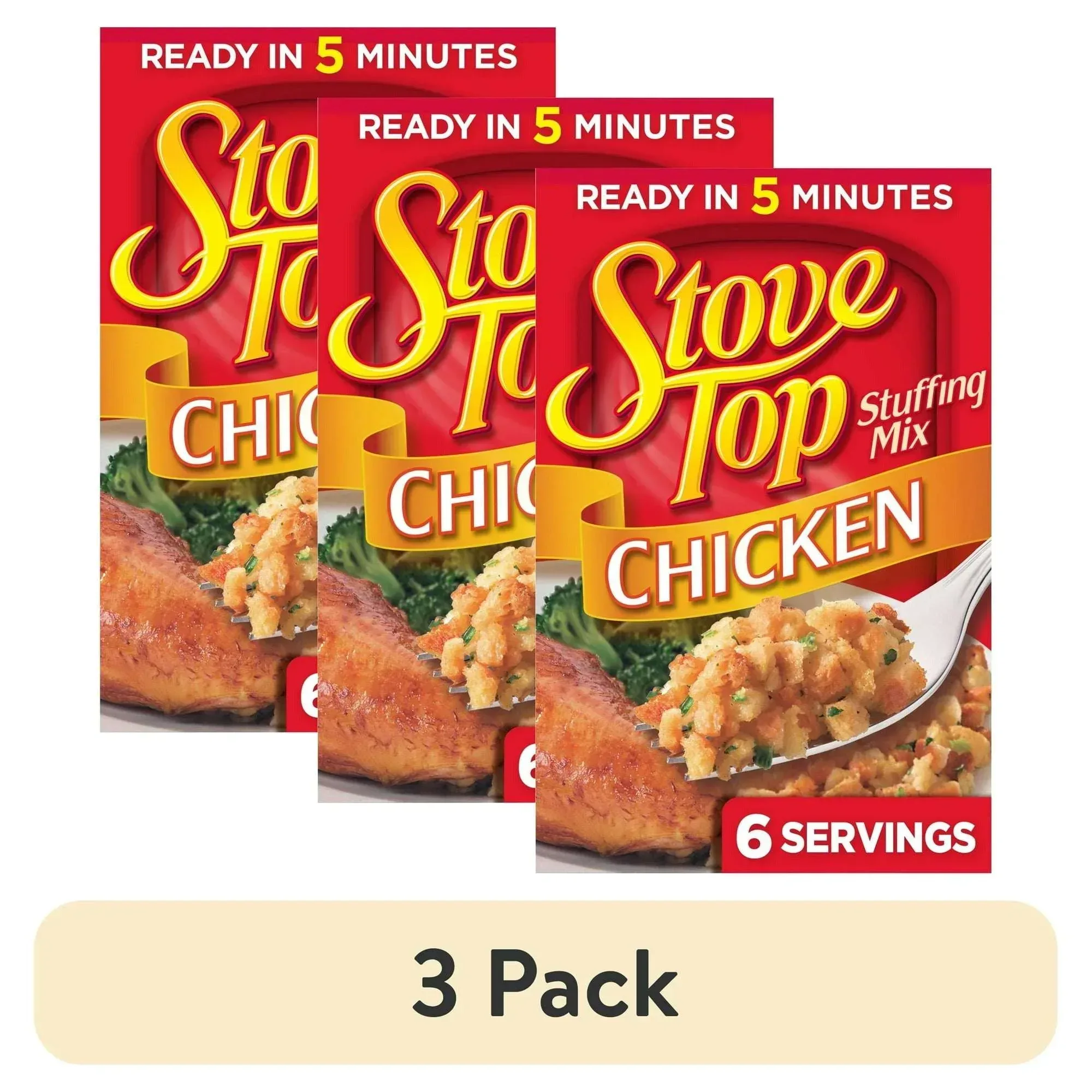 Stove Top Stuffing Mix for Chicken, 6 oz Box - Image 8