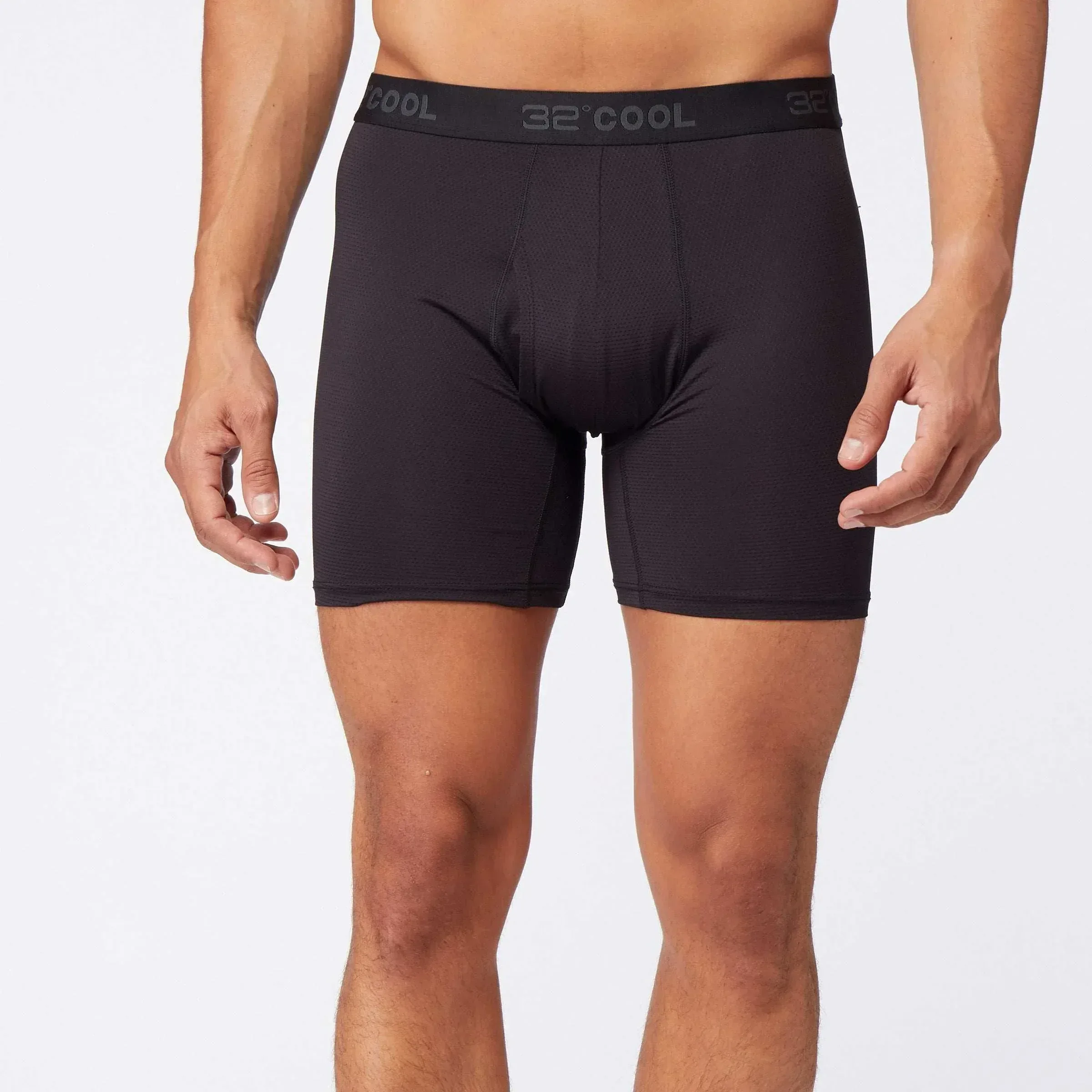 32 Degrees Men's Comfort Mesh Boxer Brief, 6-pack - Image 2