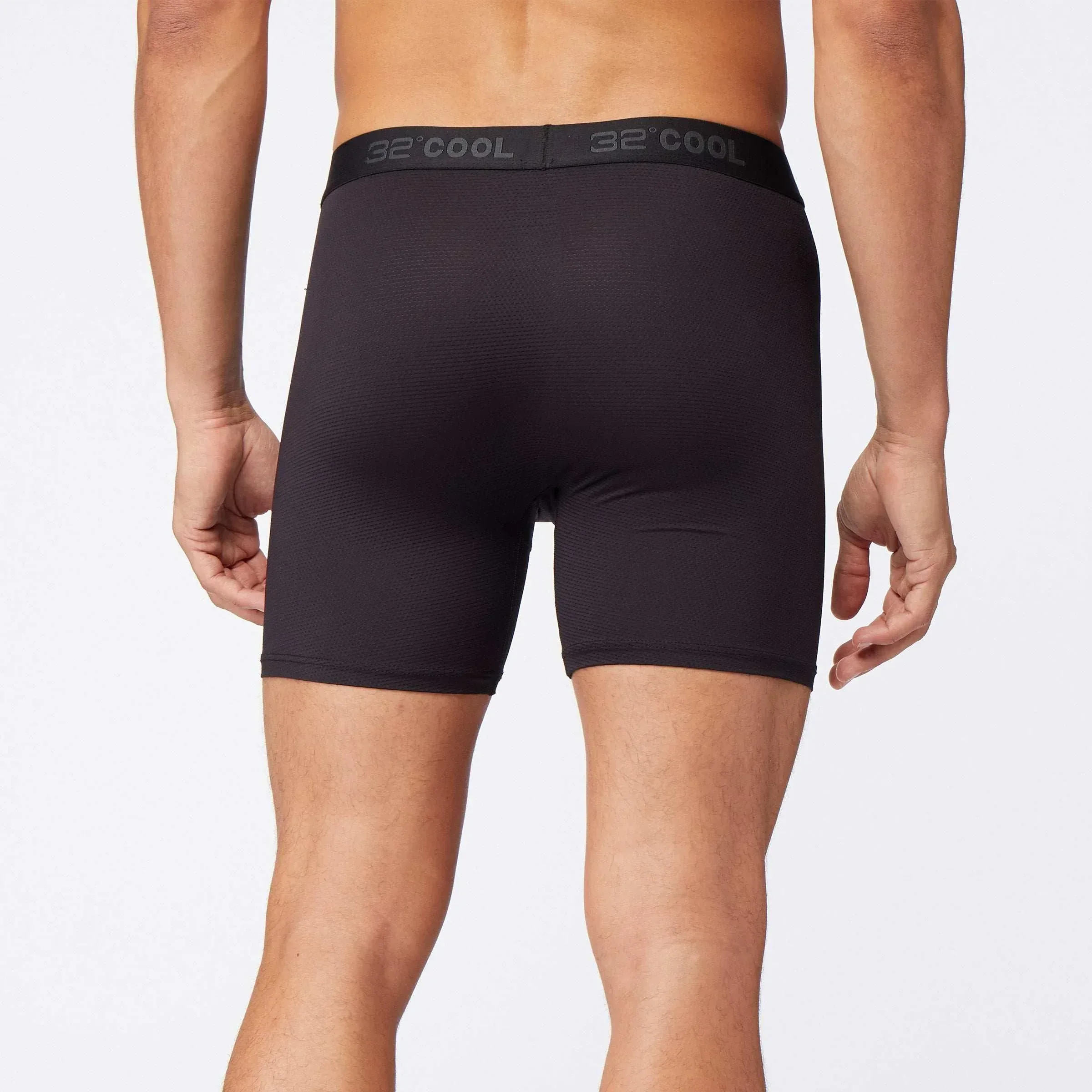 32 Degrees Men's Comfort Mesh Boxer Brief, 6-pack - Image 4