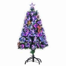 4' Color-Changing Fiber Optic Tree - Image 3