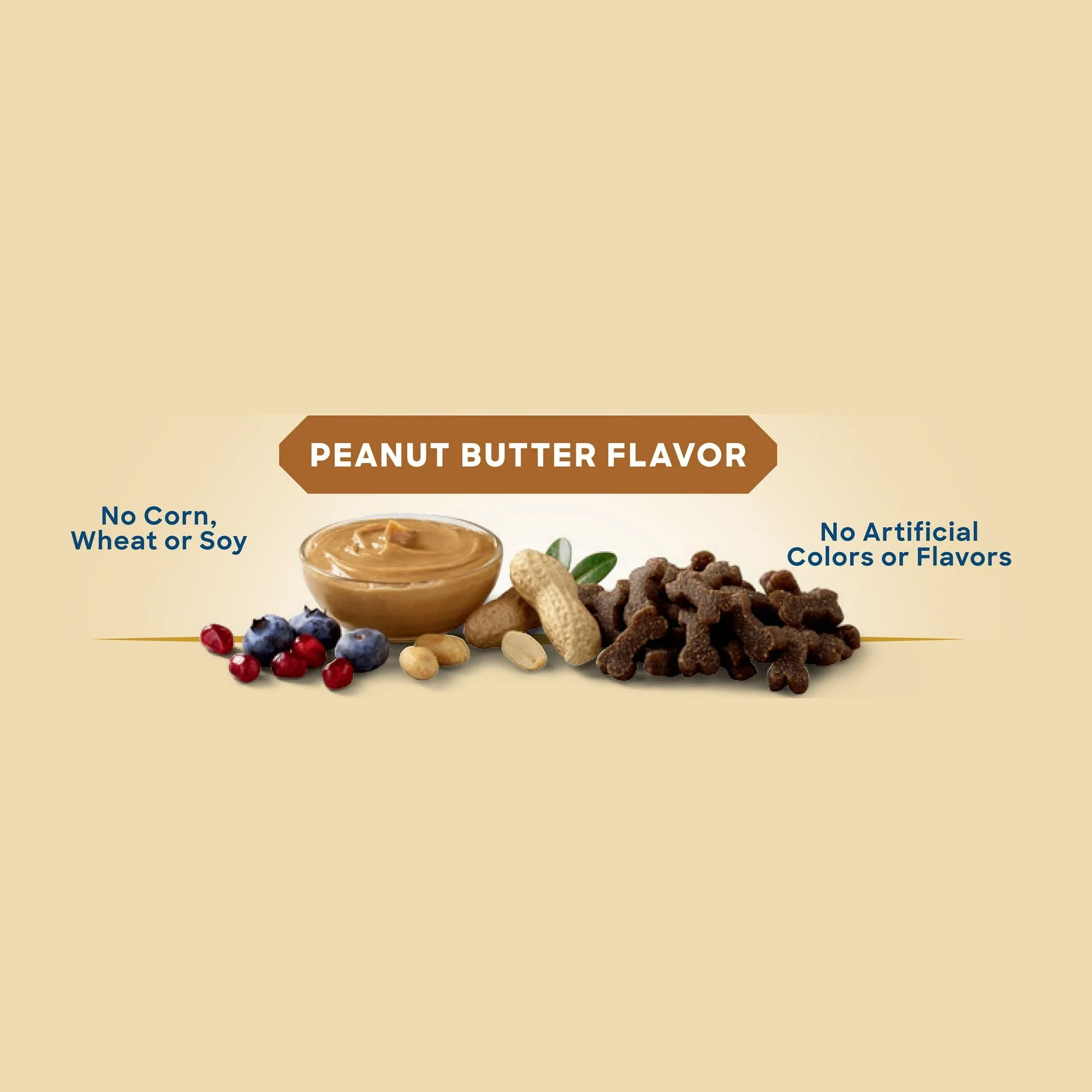 (4 pack) Golden Rewards Dog Training Treats with Peanut Butter Flavor, 9 oz Pouch - Image 4
