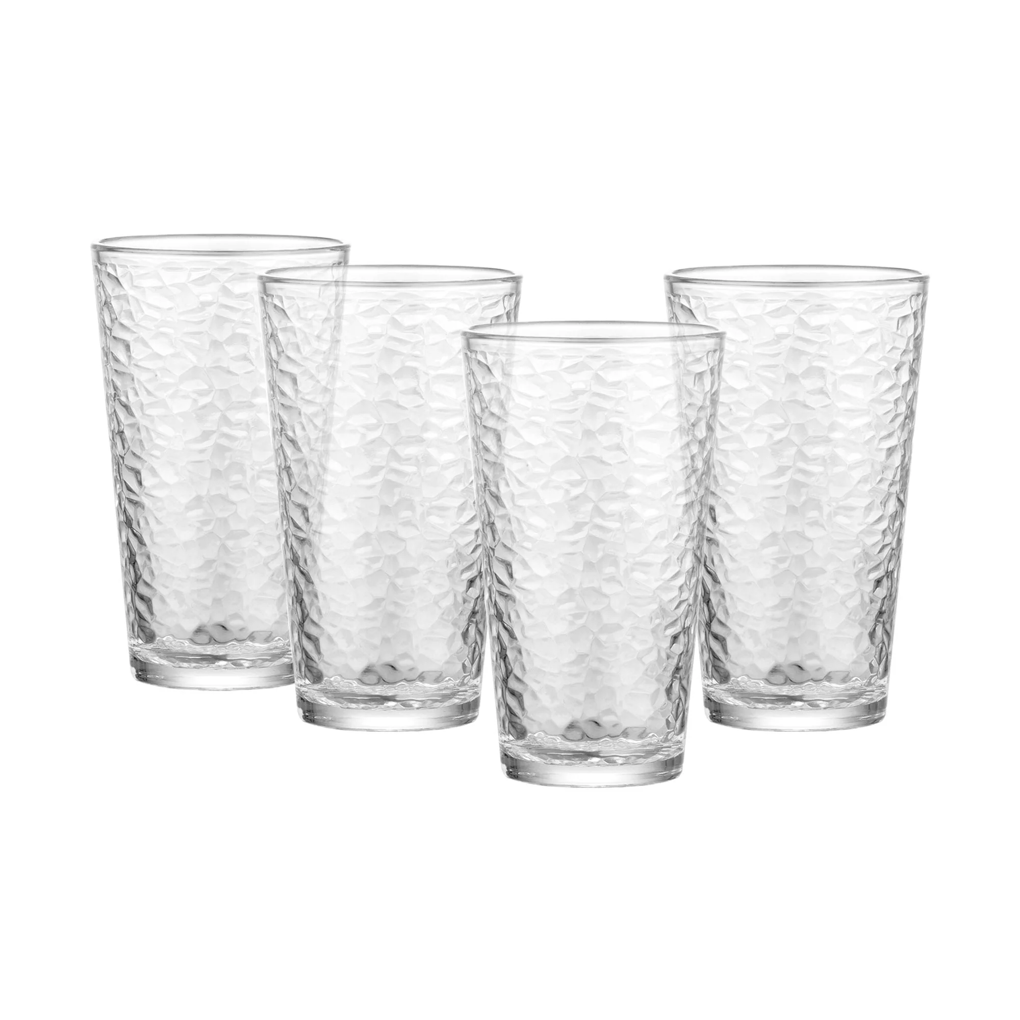 (4 pack) Mainstays Annesdale Glass Drinking Beverage Glasses, 16 oz (Set of 8) - Image 4