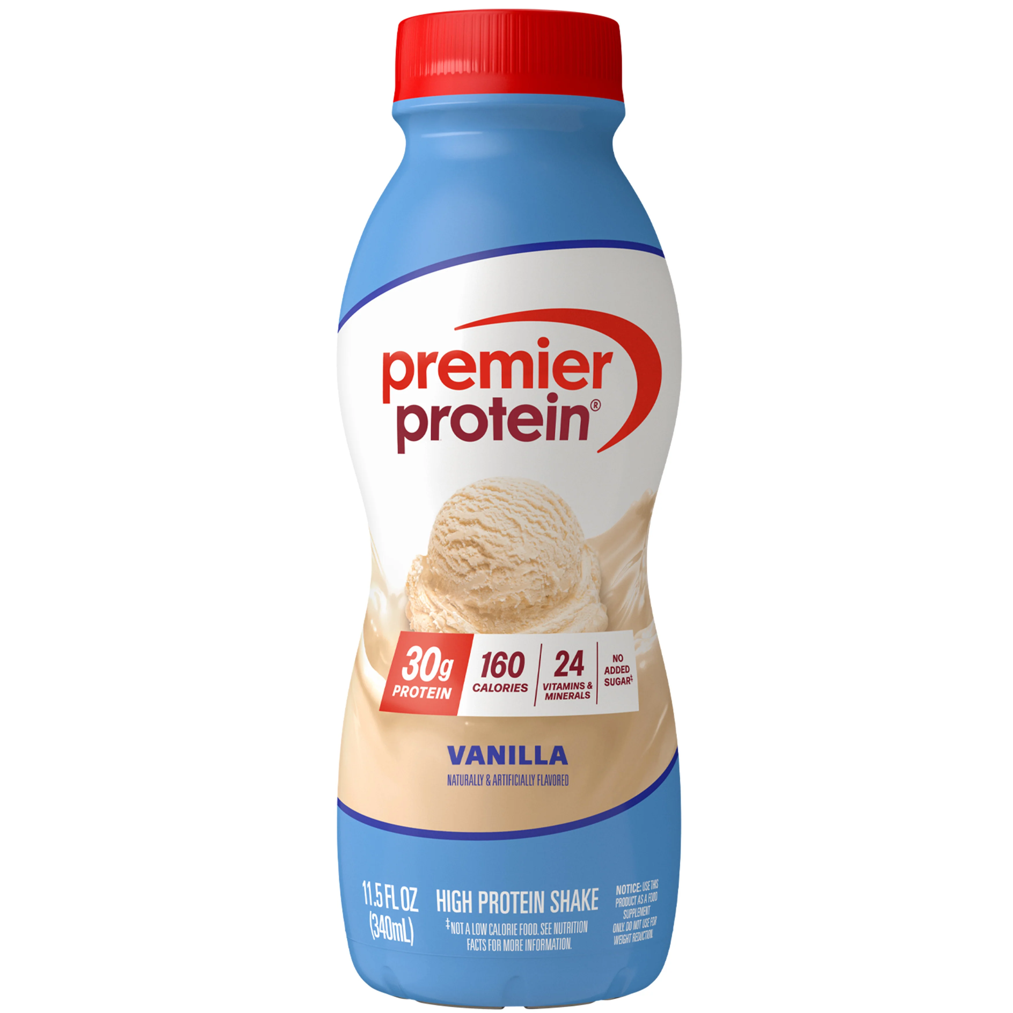 (4 pack) Premier Protein Shake, Vanilla, 30g Protein, 11.5 fl oz, 1 Ct - Image 2