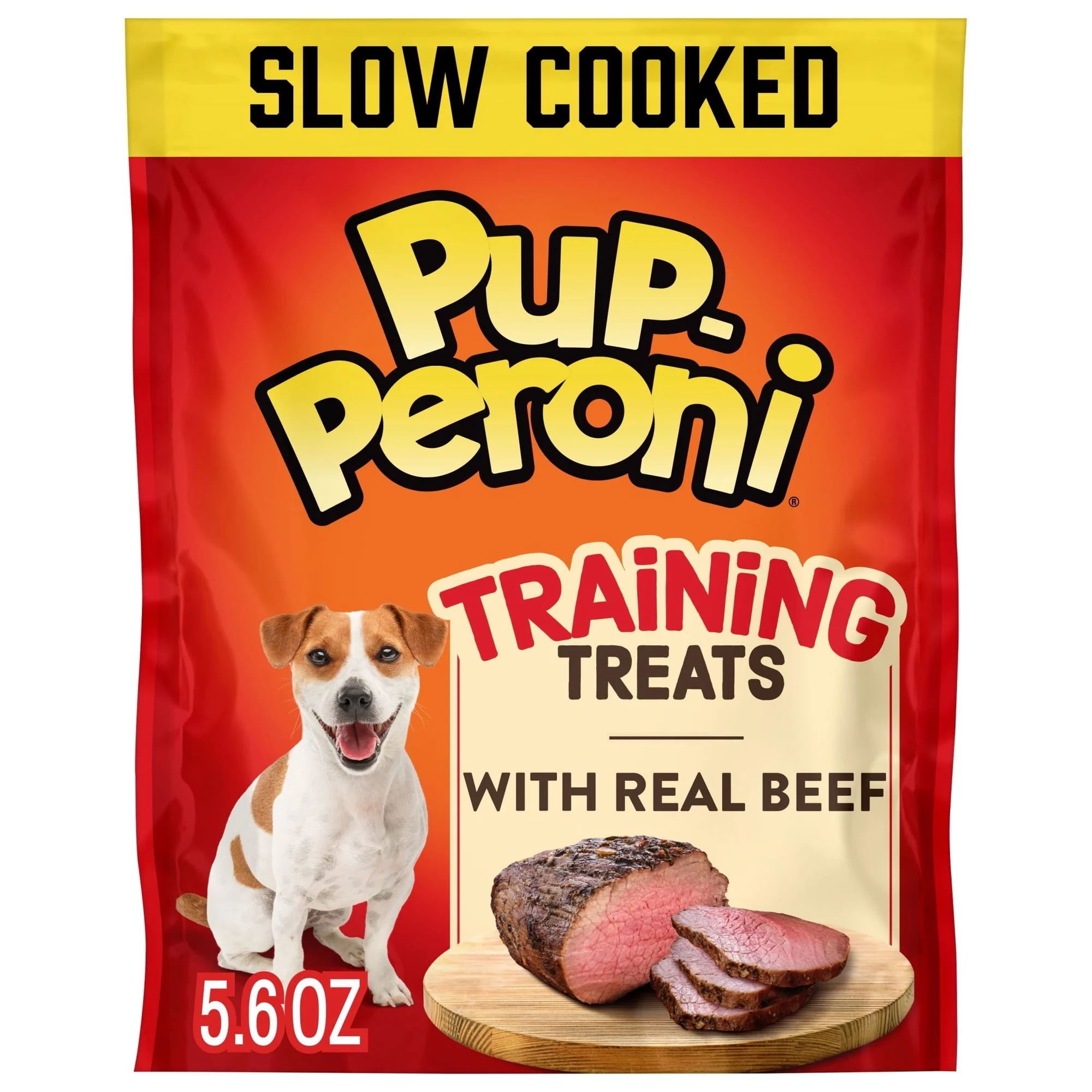 (4 pack) Pup Peroni Dog Training Treats Made With Real Beef, 5.6 oz Bag - Image 2
