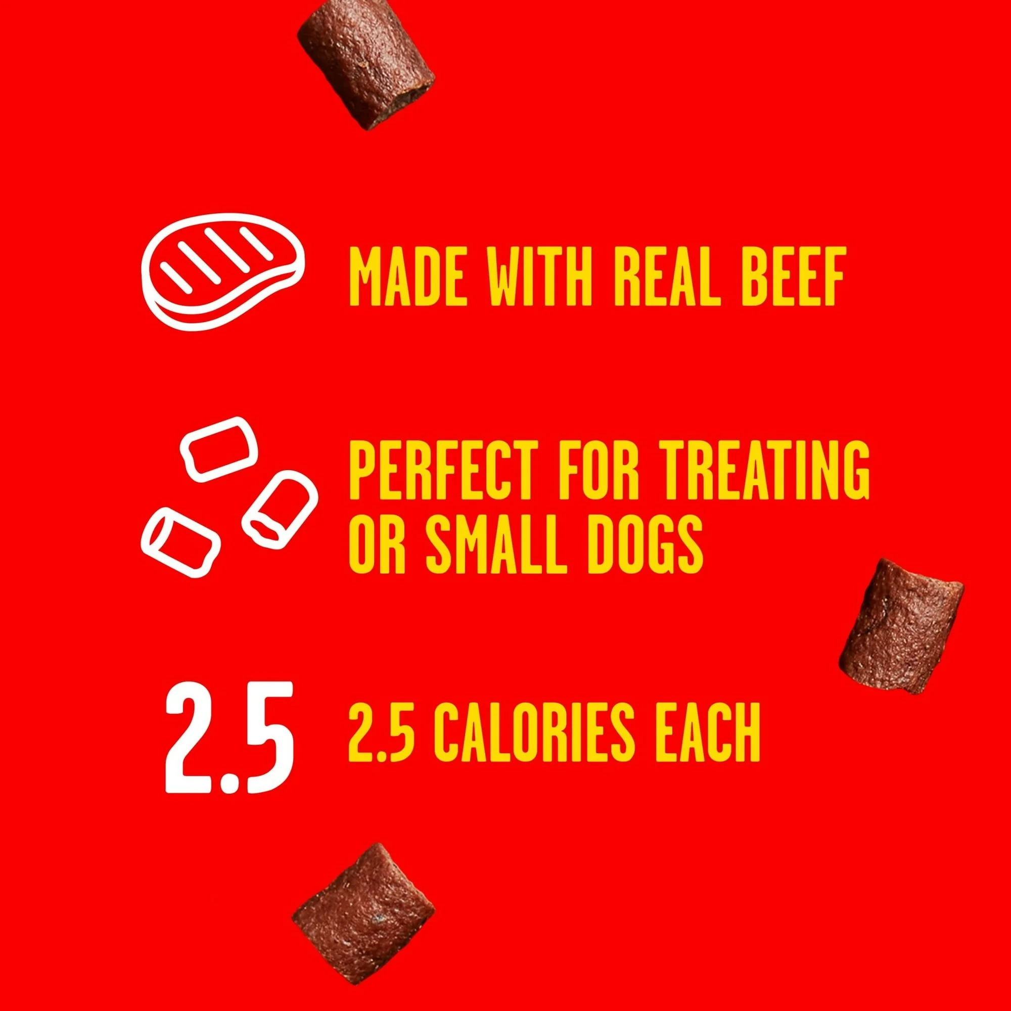 (4 pack) Pup Peroni Dog Training Treats Made With Real Beef, 5.6 oz Bag - Image 5