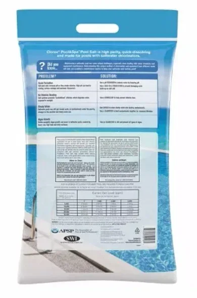 40 lb. Clorox Pool Salt Bag - Image 2