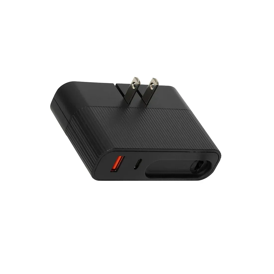45W AC Pro with Retractable USB-C Cable and 1 USB-A and 1 USB-C Wall Charger - Image 3