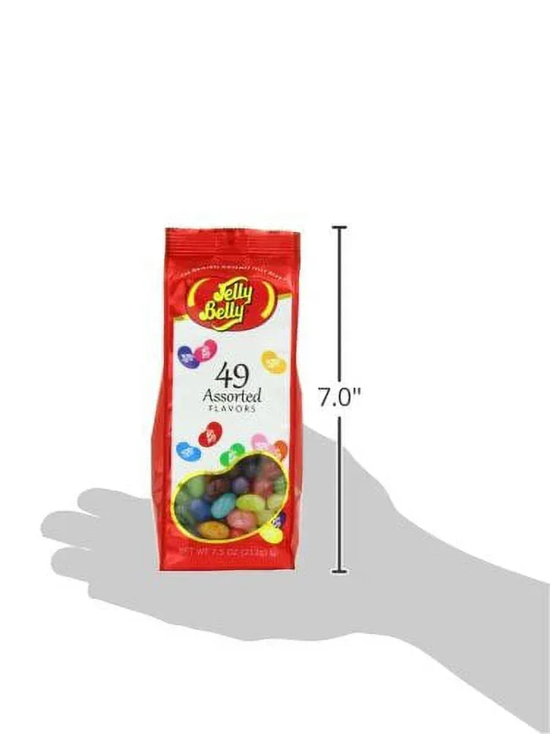 49 Assorted Jelly Bean Flavors, 7.5 Ounce Gift Bag - Image 3