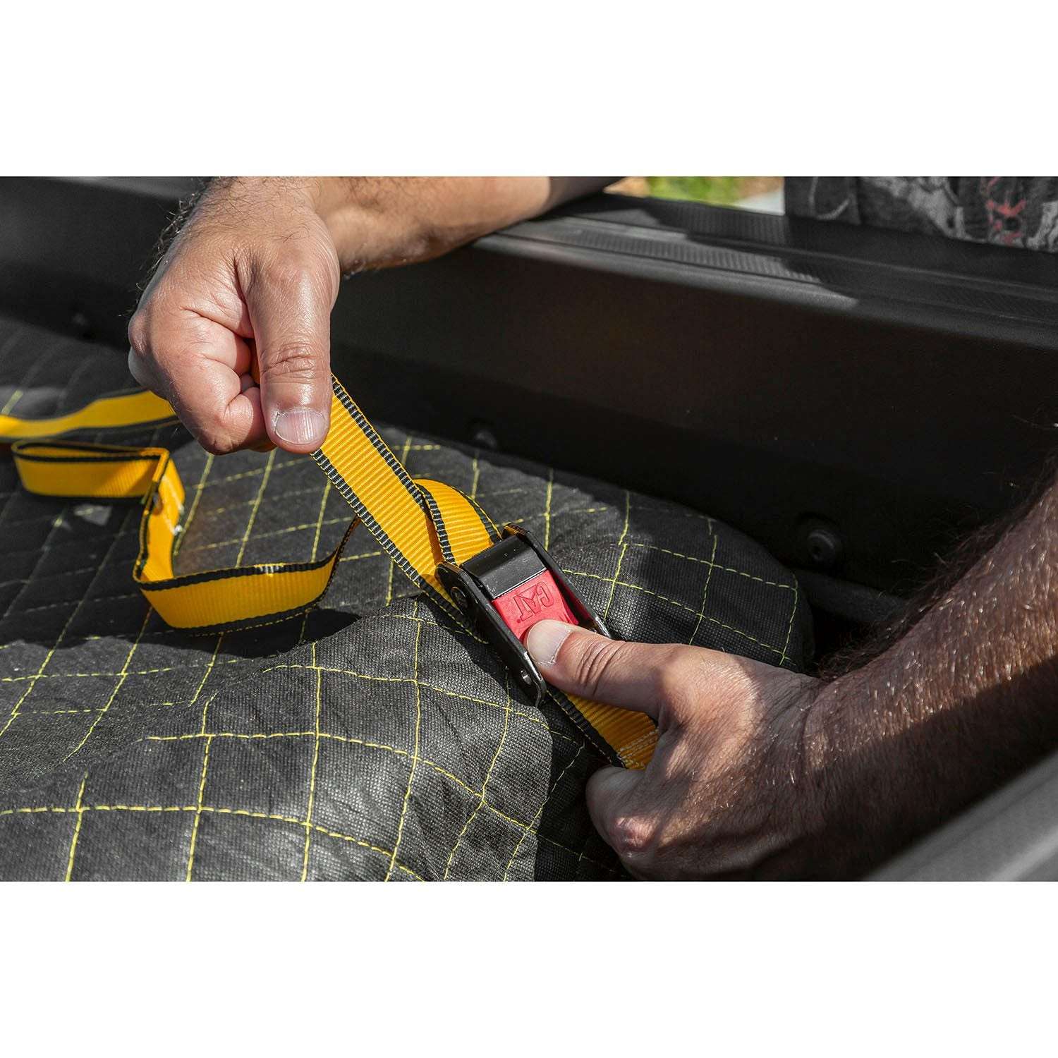 4pc Ratchet Tie Down and Cam Buckle Set - Image 6