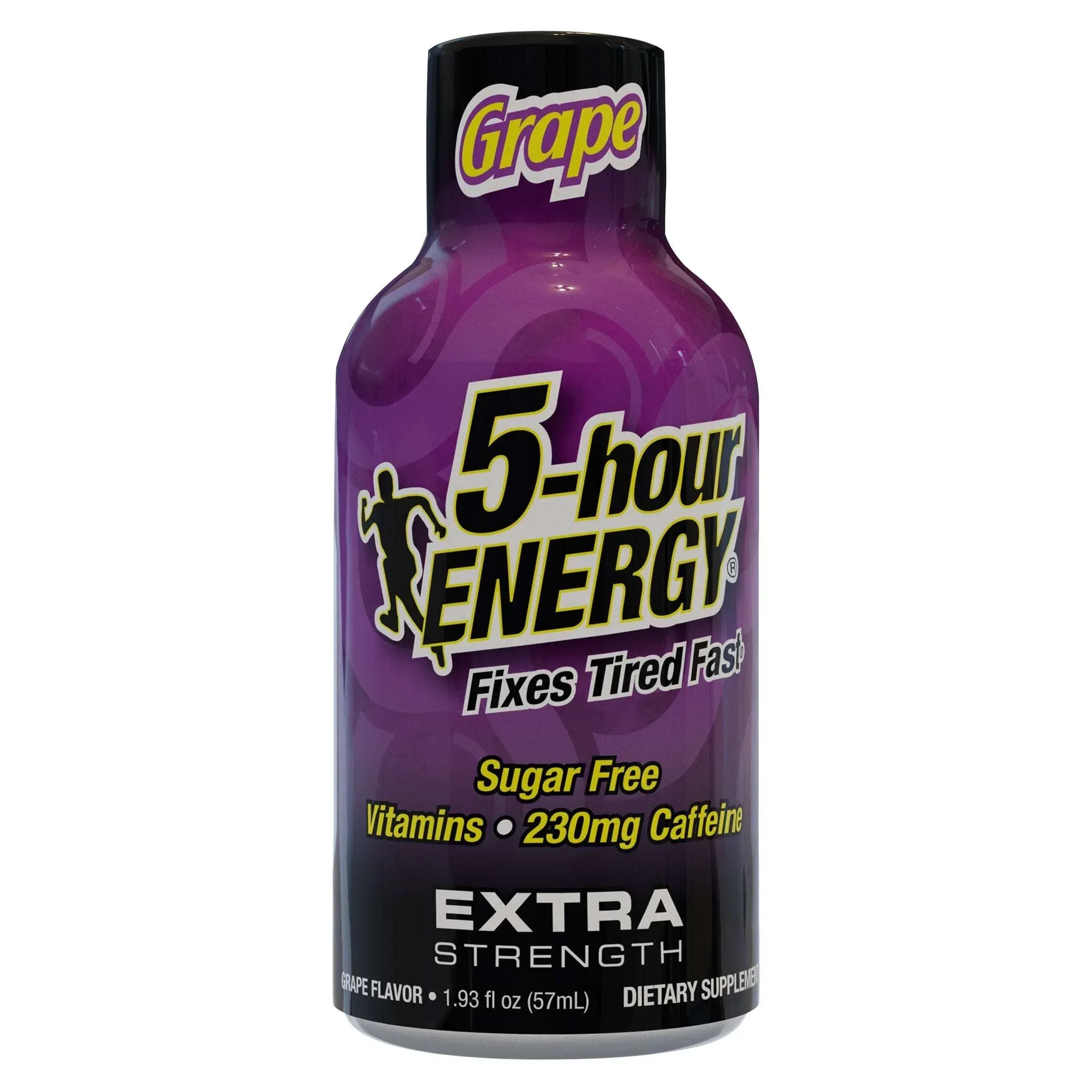 5-hour Energy Shot, Extra Strength, Grape, 1.93 fl. oz, 24-count - Image 3