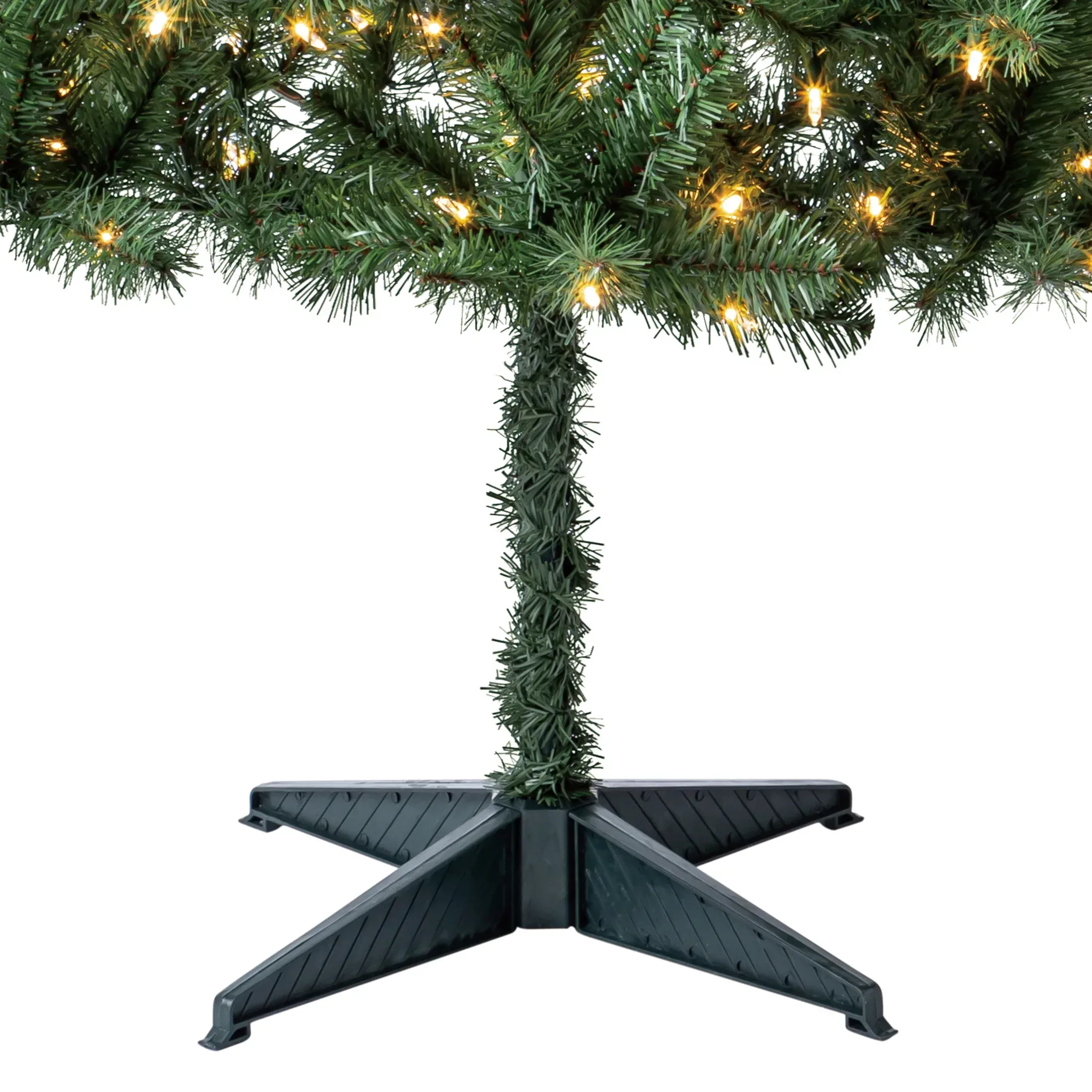 6.5 ft Pre-Lit Madison Pine Artificial Christmas Tree with 250 Color-Changing LED Lights and Stand, by Holiday Time - Image 5