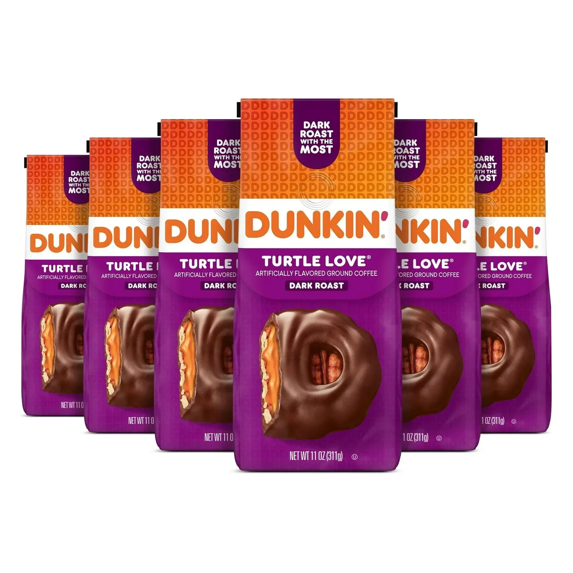 (6 pack) Dunkin’ Original Blend Medium Roast Ground Coffee, 12 oz Bag - Image 8