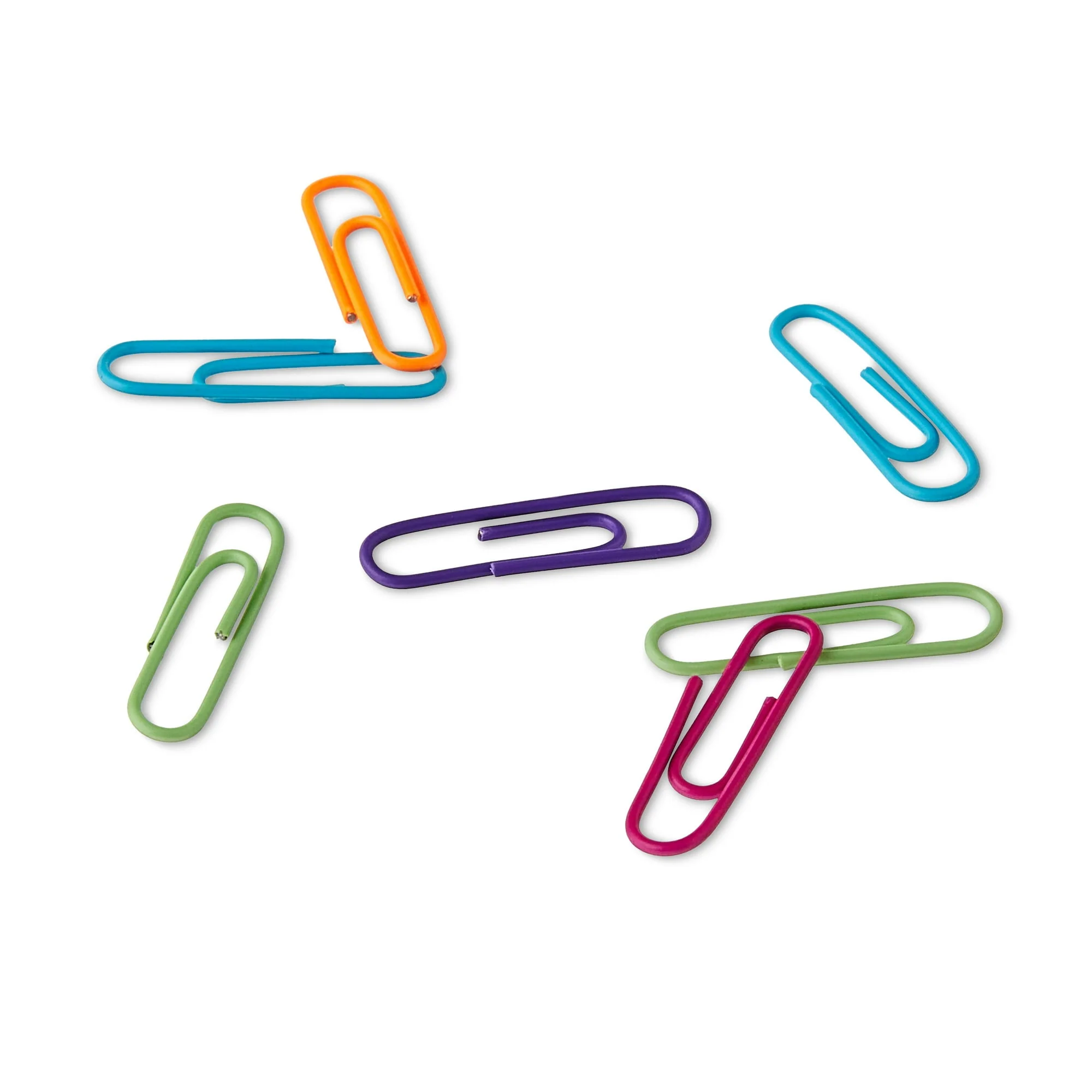 (6 pack) Pen+Gear Paper Clips, Assorted Colors, 100 Count - Image 2