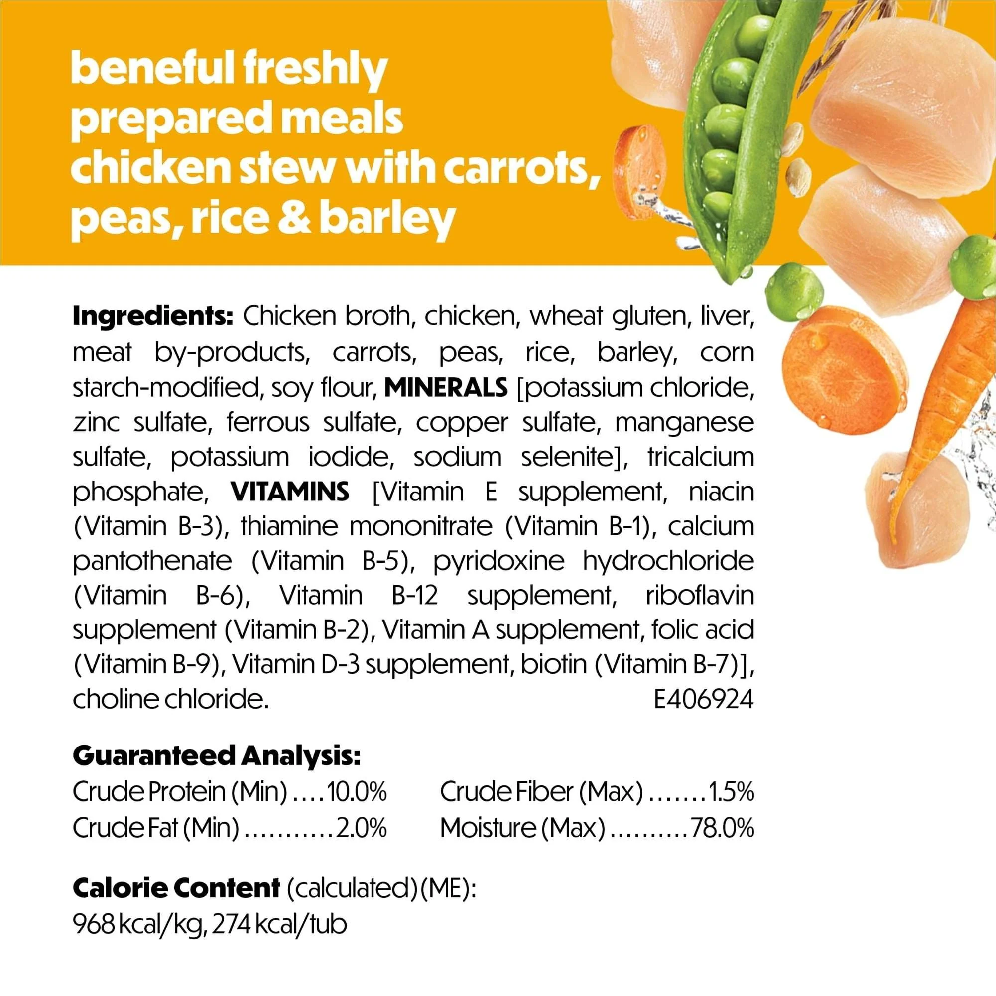 (6 pack) Purina Beneful Dog Food Freshly Prepared Meals, High Protein Wet Dog Food, Dog Food Gravy, Chicken Stew, 10 oz. - Image 7