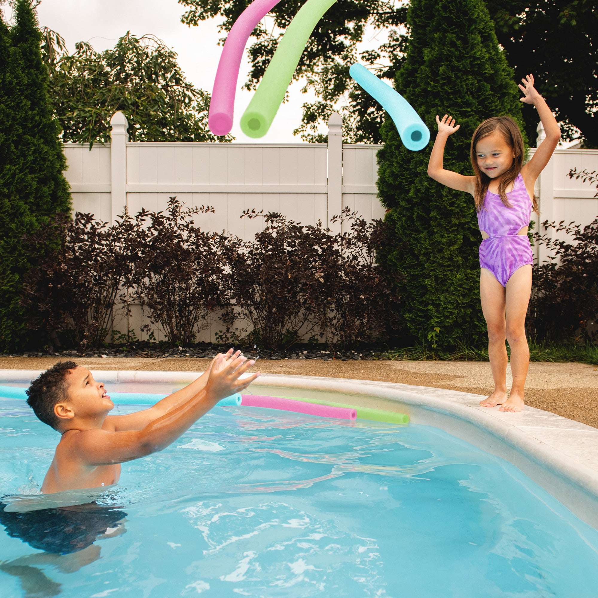 (8 pack) Big Joe Swim Pool Noodle (Single Unit), Pink, 50 inches long - Image 5