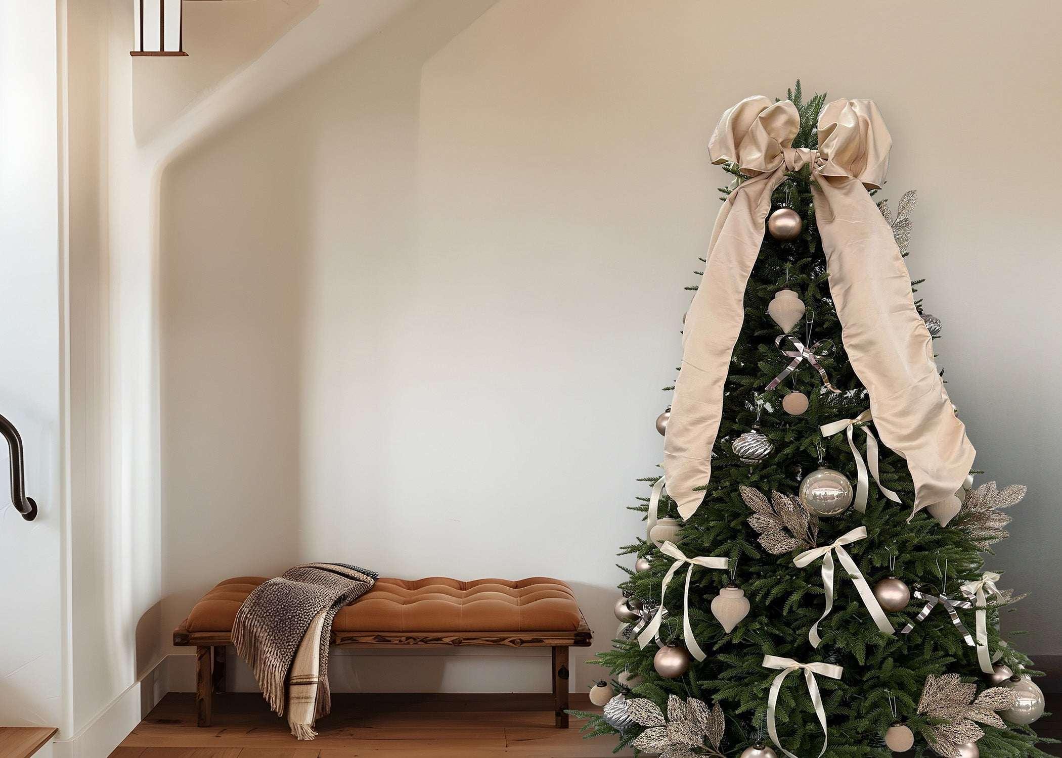 91 Count Champagne Christmas Tree Decorating Kit, by Holiday Time - Image 5