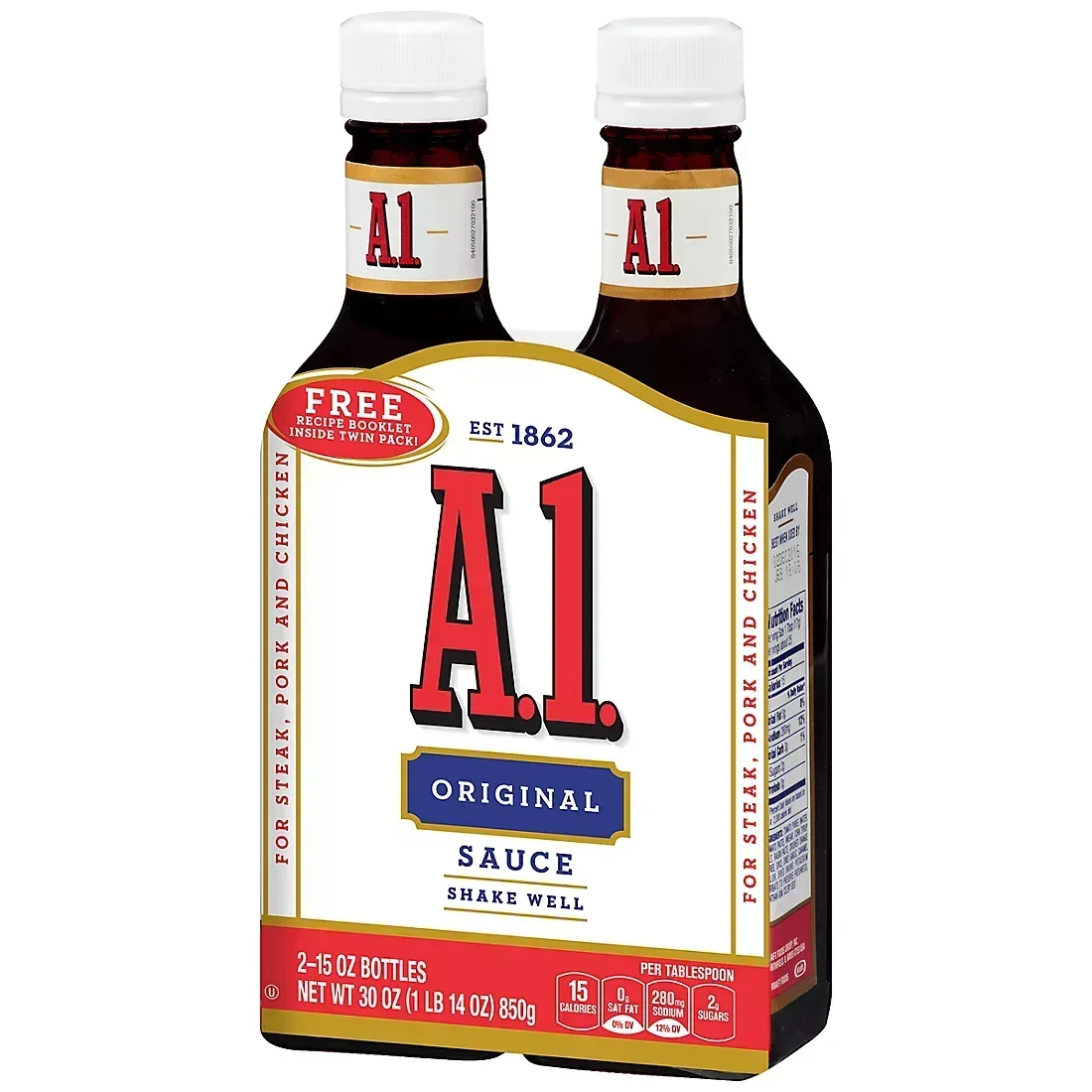 A.1. Original Sauce, 2 ct./15 oz. - Image 3