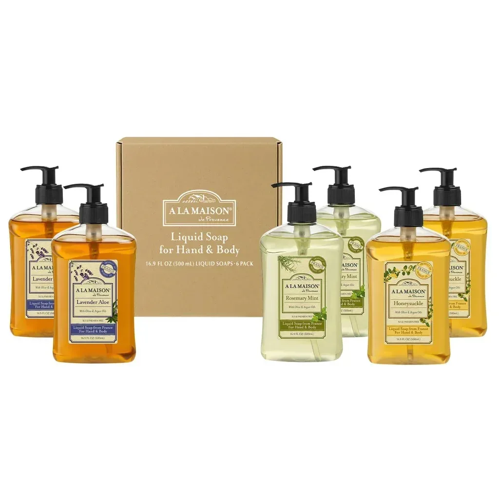 A La Maison Liquid Soap, 16.9 fl oz, 6-pack