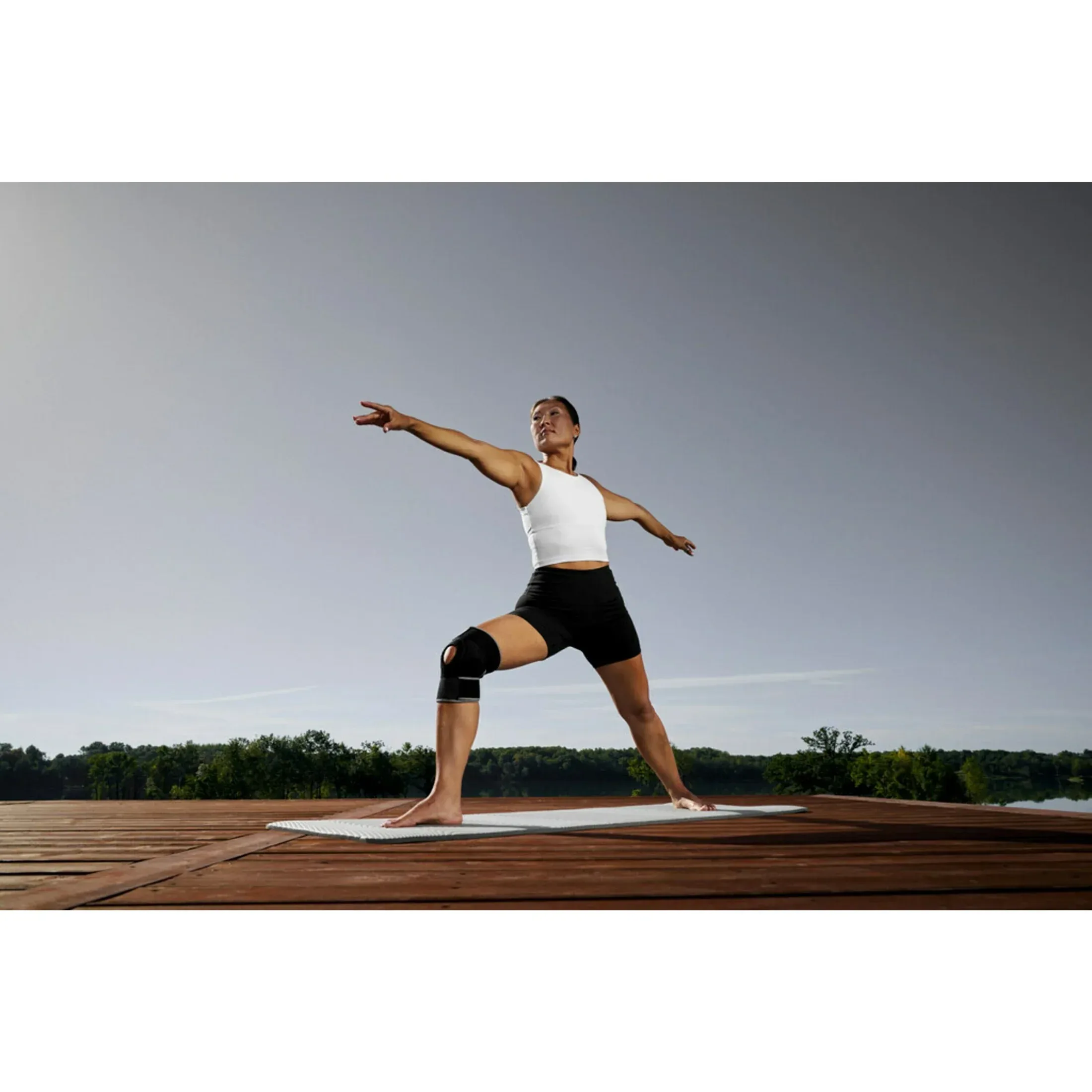 ACE Brand Adjustable Knee Support Brace, Breathable, Two Strap Support System - Image 13