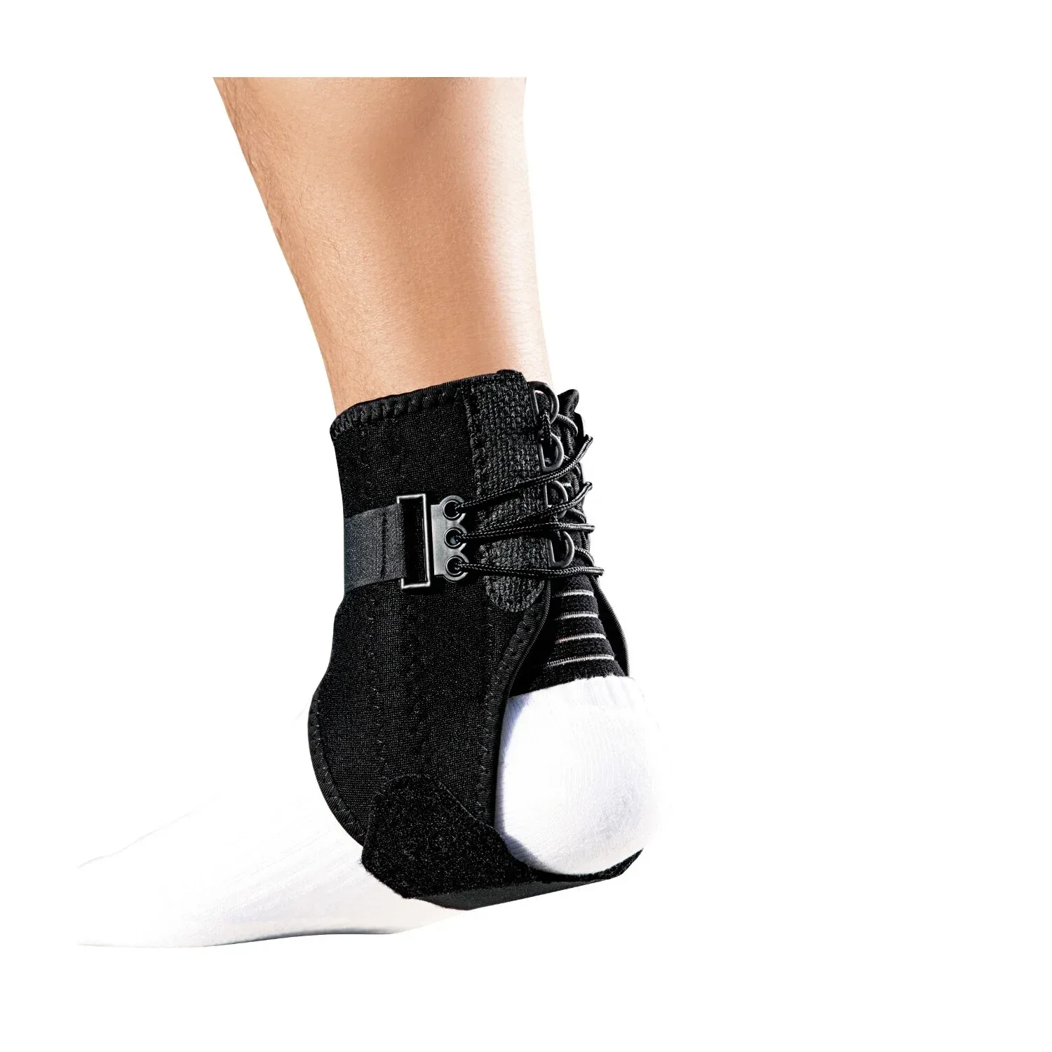 ACE Brand Ankle Support with Side Stabilizers, Adjustable, Black, 1 Brace - Image 11