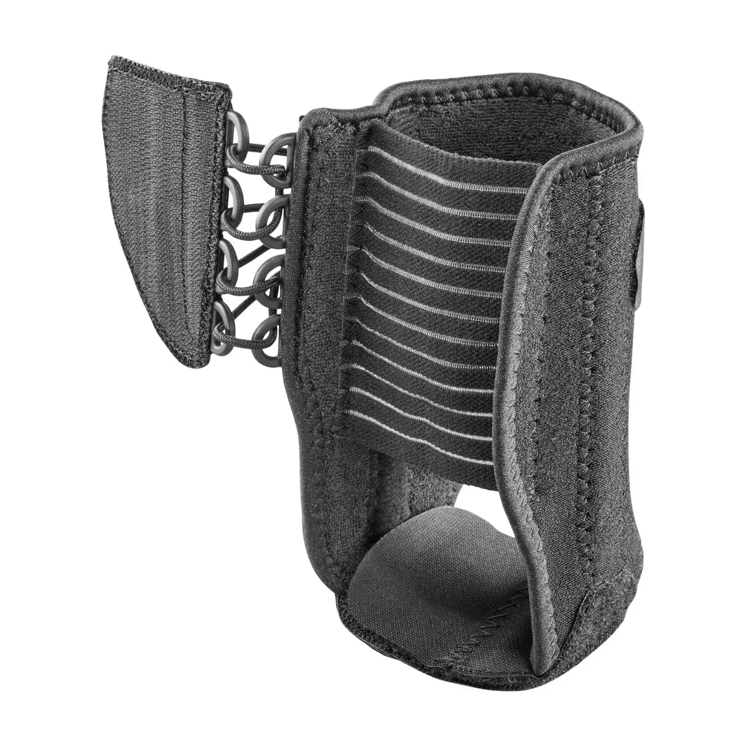 ACE Brand Ankle Support with Side Stabilizers, Adjustable, Black, 1 Brace - Image 9