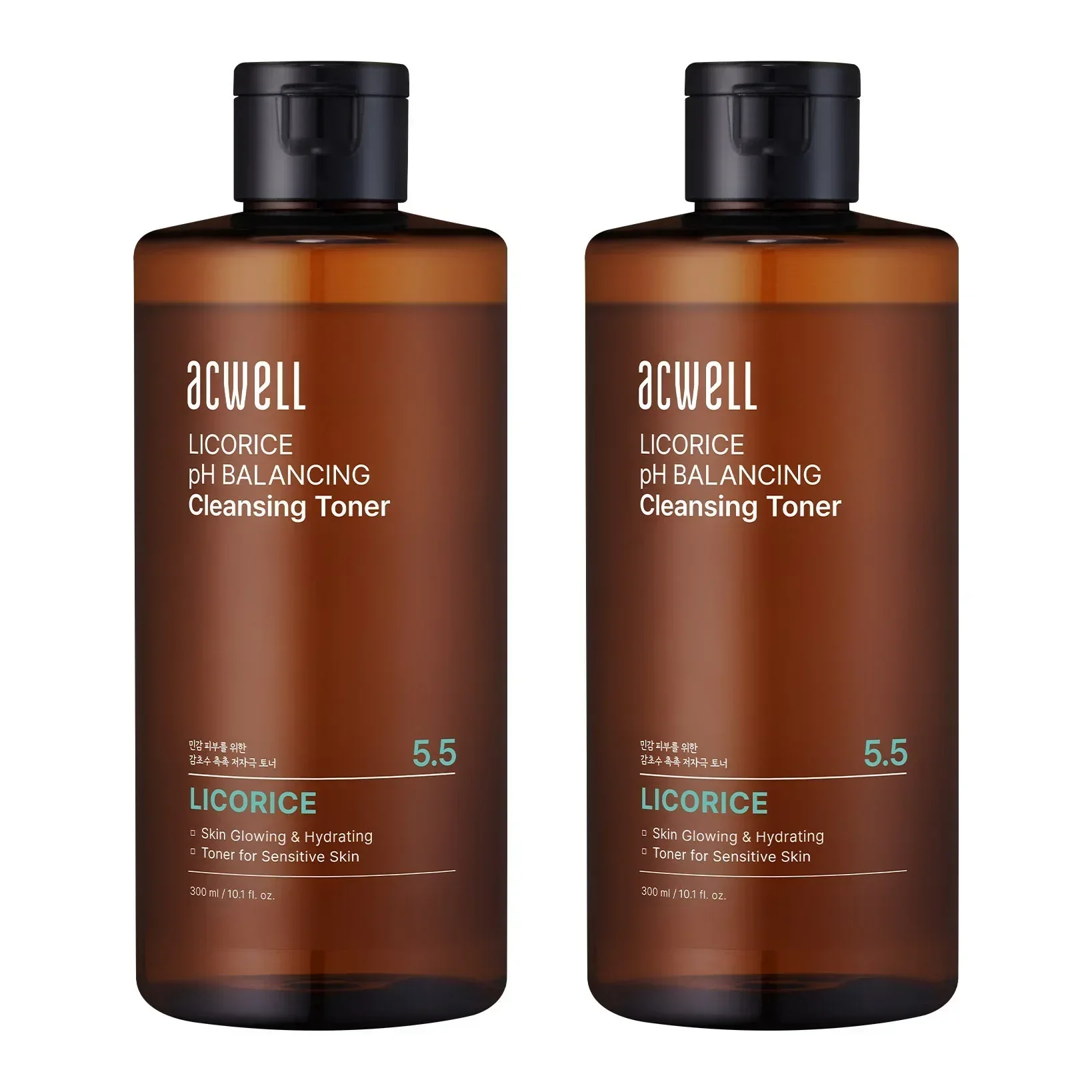 ACWELL Licorice pH Balancing Cleansing Toner, 10.14 fl oz, 2-pack - Image 4
