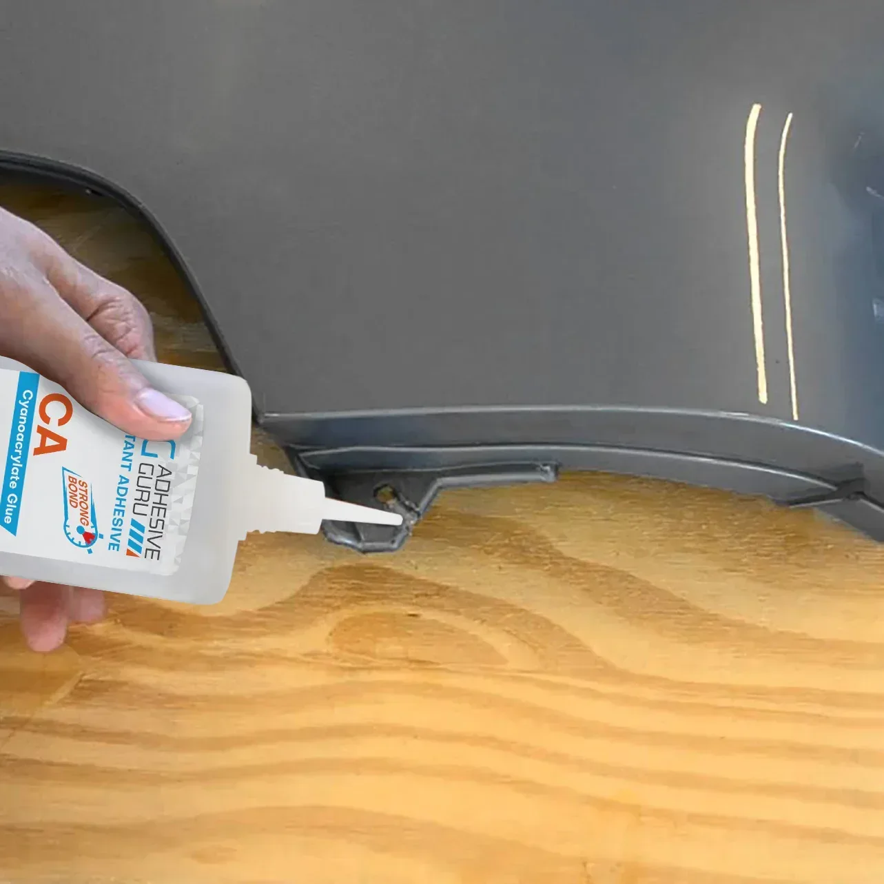 Adhesive Guru -Premium Cyanoacrylate Super Glue (1.7 oz - 6.76 fl oz) for Woodworking, Plastic, Metal, Leather, DIY, Ceramic & Craft | Instant Bond - Image 3