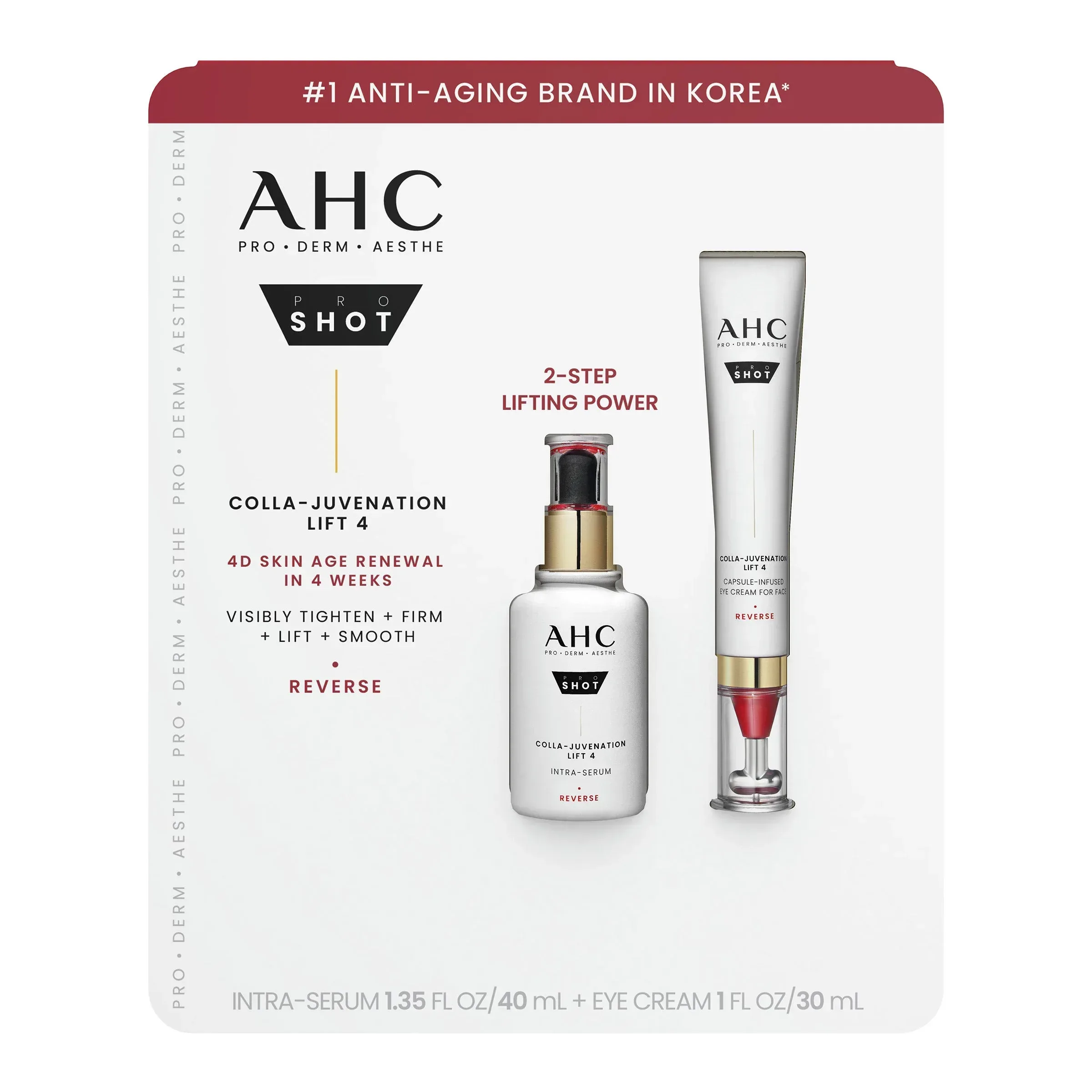 AHC Pro Shot Colla-Juvenation Serum + Eye Cream - Image 7