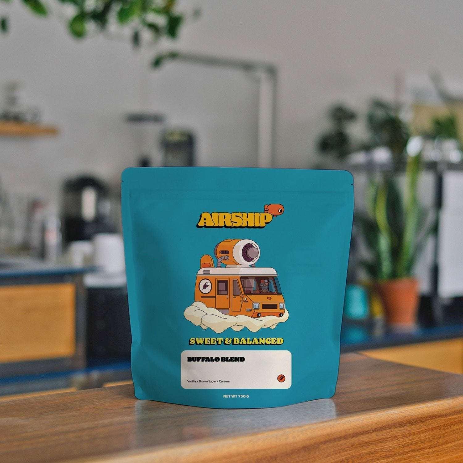 Airship Whole Bean Coffee, Buffalo Blend, 27 oz. - Image 4