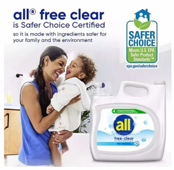 all free clear Liquid Laundry Detergent, The Original, 166 loads, 250 fl. oz. - Image 5