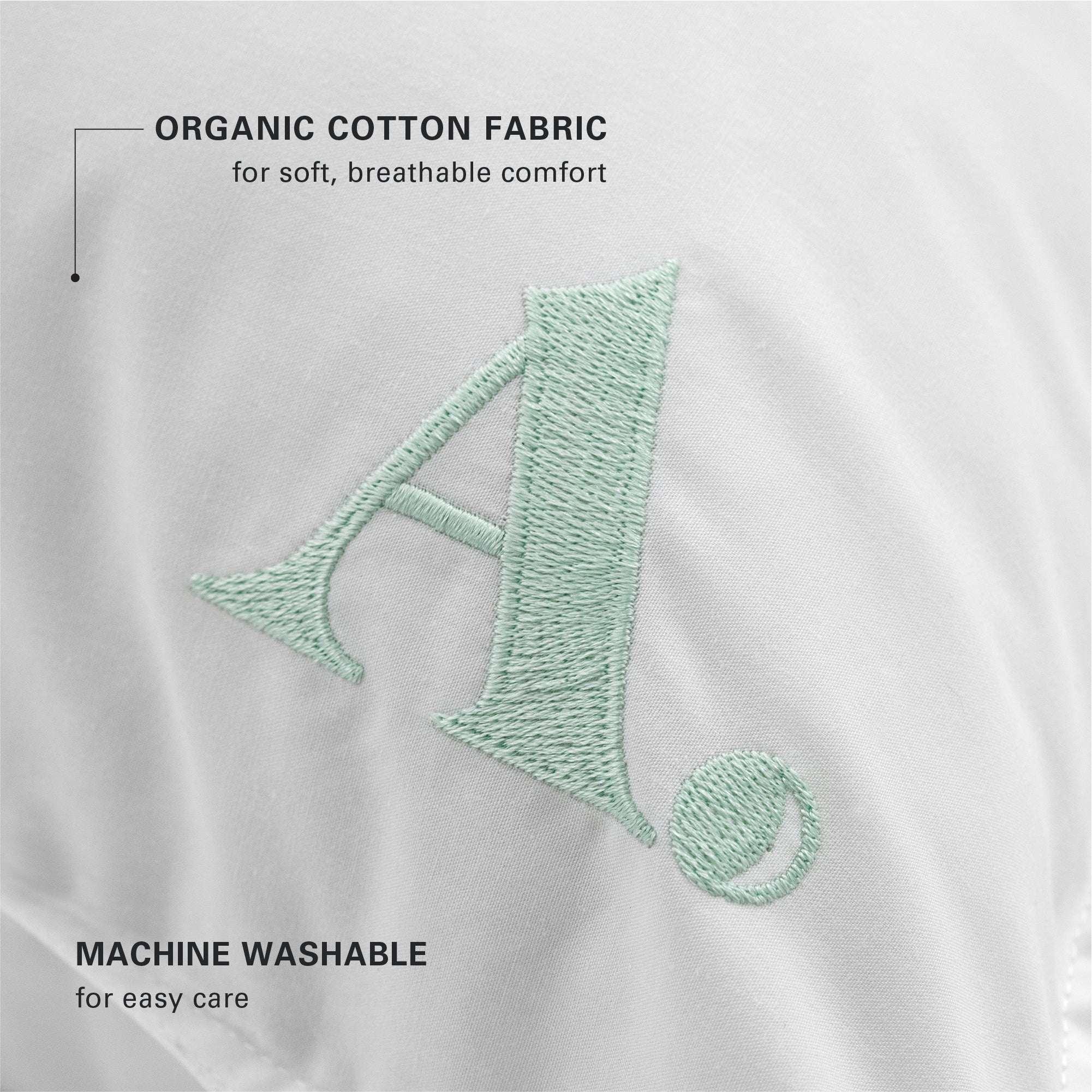 Allswell Organic Cotton Down-like Bed Pillow, Standard/Queen - Image 3