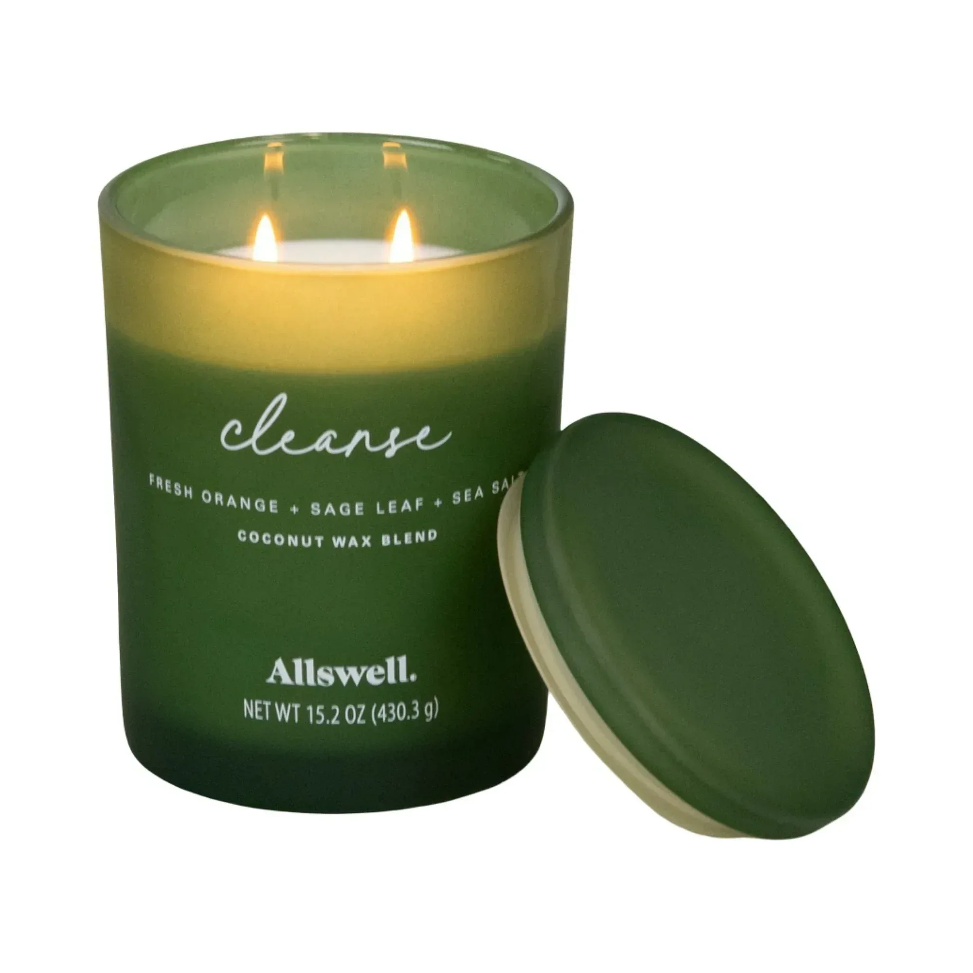 Allswell Scented 2-Wick Spa Jar Candle 15oz. - Image 13