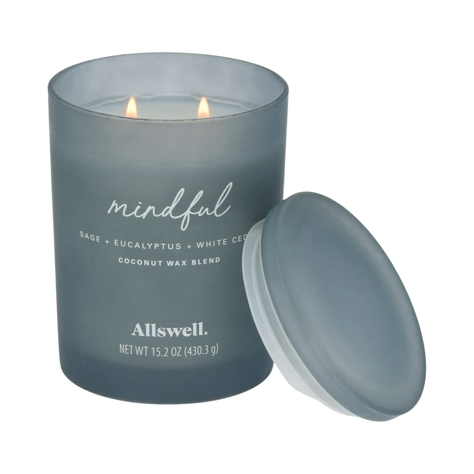 Allswell Scented 2-Wick Spa Jar Candle 15oz. - Image 25